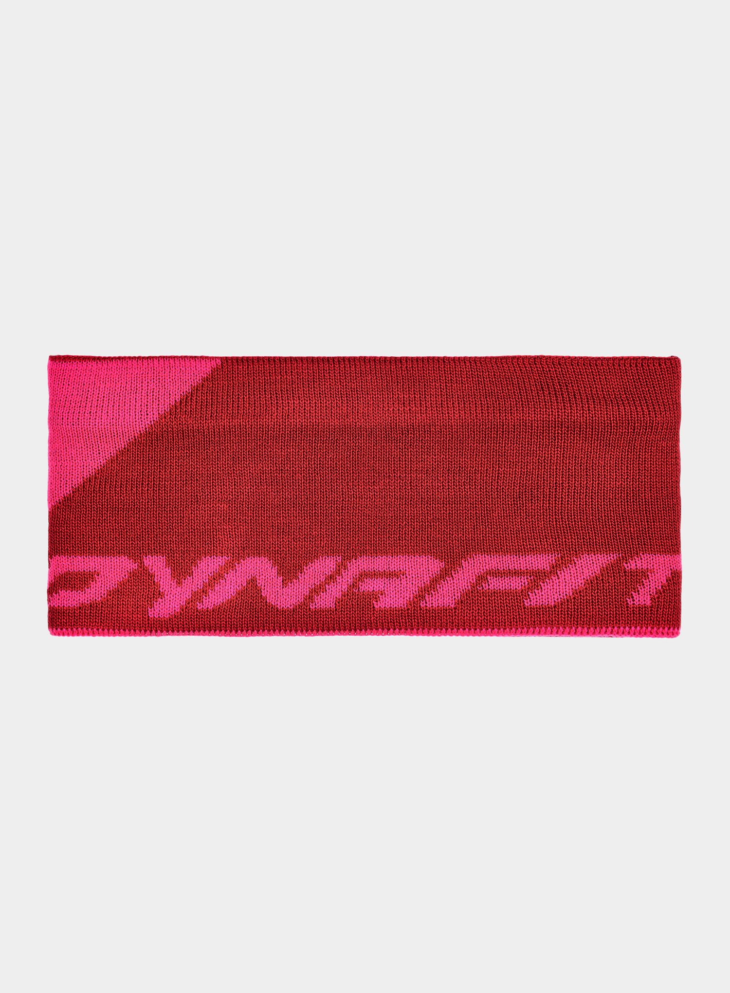 Traka za glavu Dynafit Leopard Logo Headband - flamingo