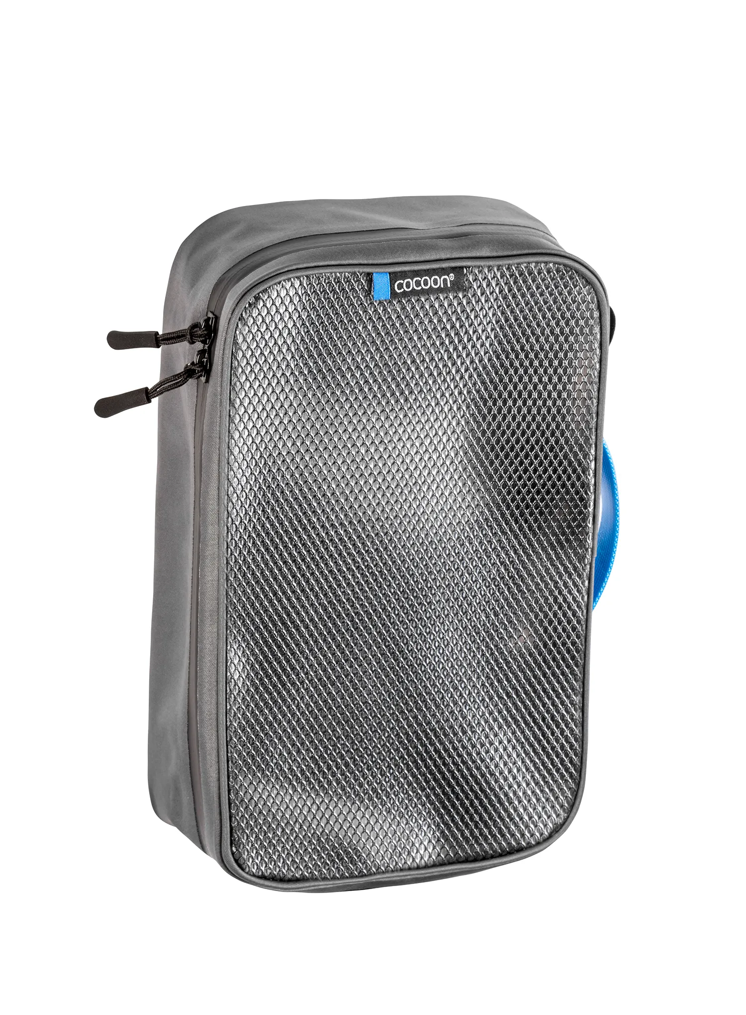 Putni organizer Cocoon Packing Cube - Laminated Net Top M - grey/black