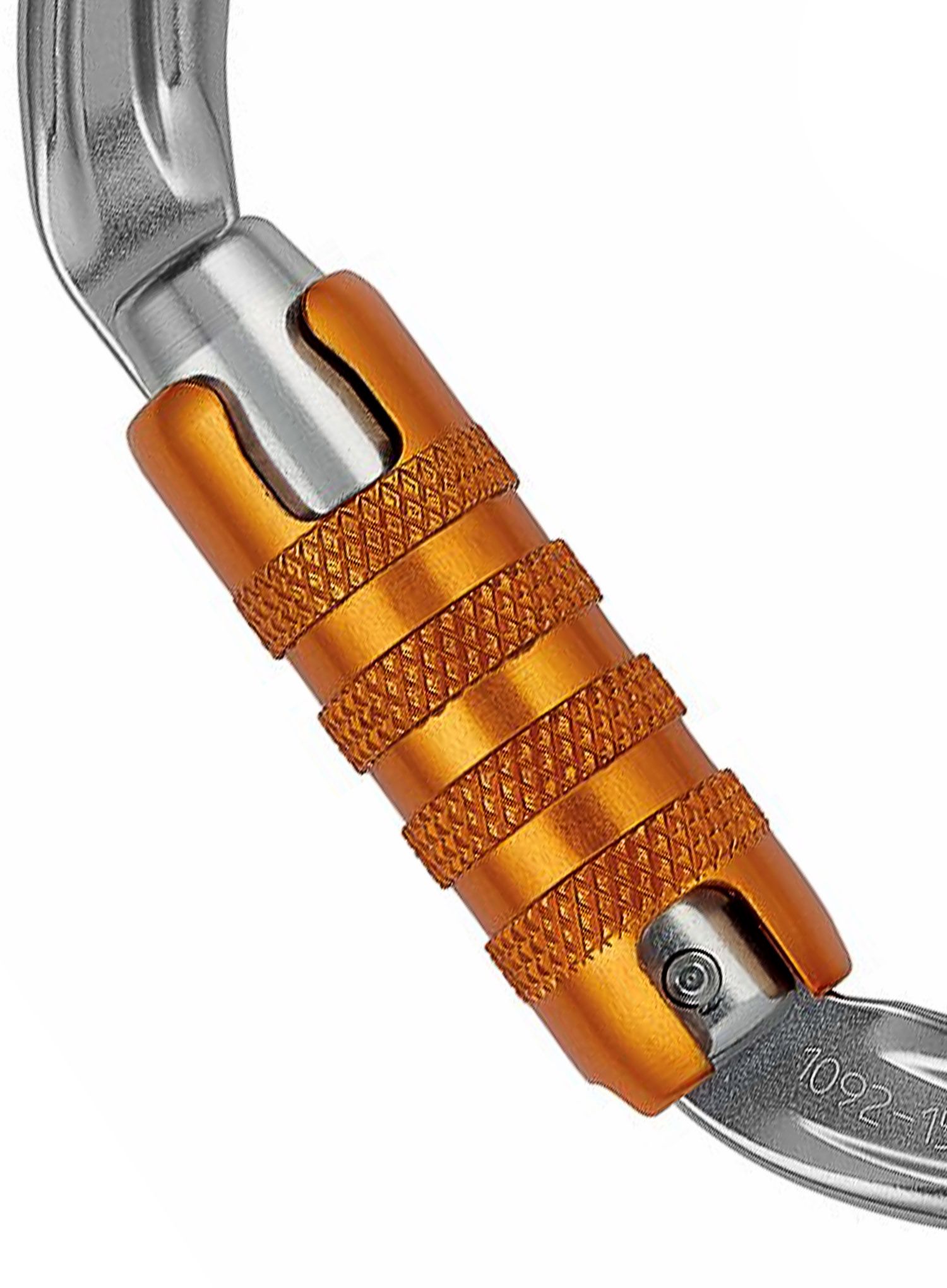Karabiner za penjanje Petzl OK Triact-Lock - gray