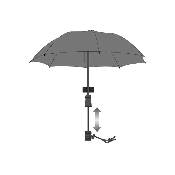 Kišobran Euroschirm Swing Handsfree - navy blue