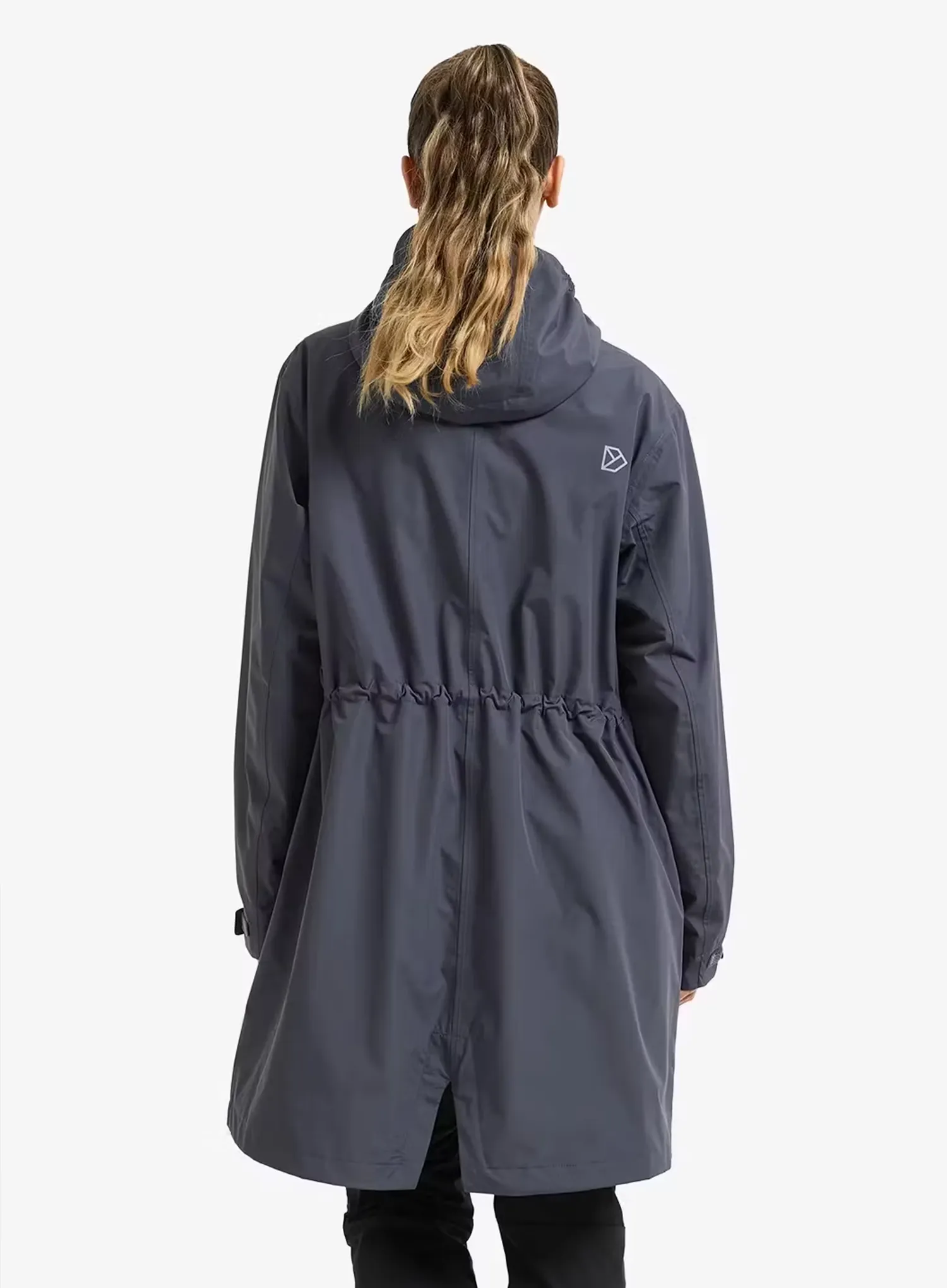 Ženska kišna parka Didriksons Eliana Parka - sleepy blue