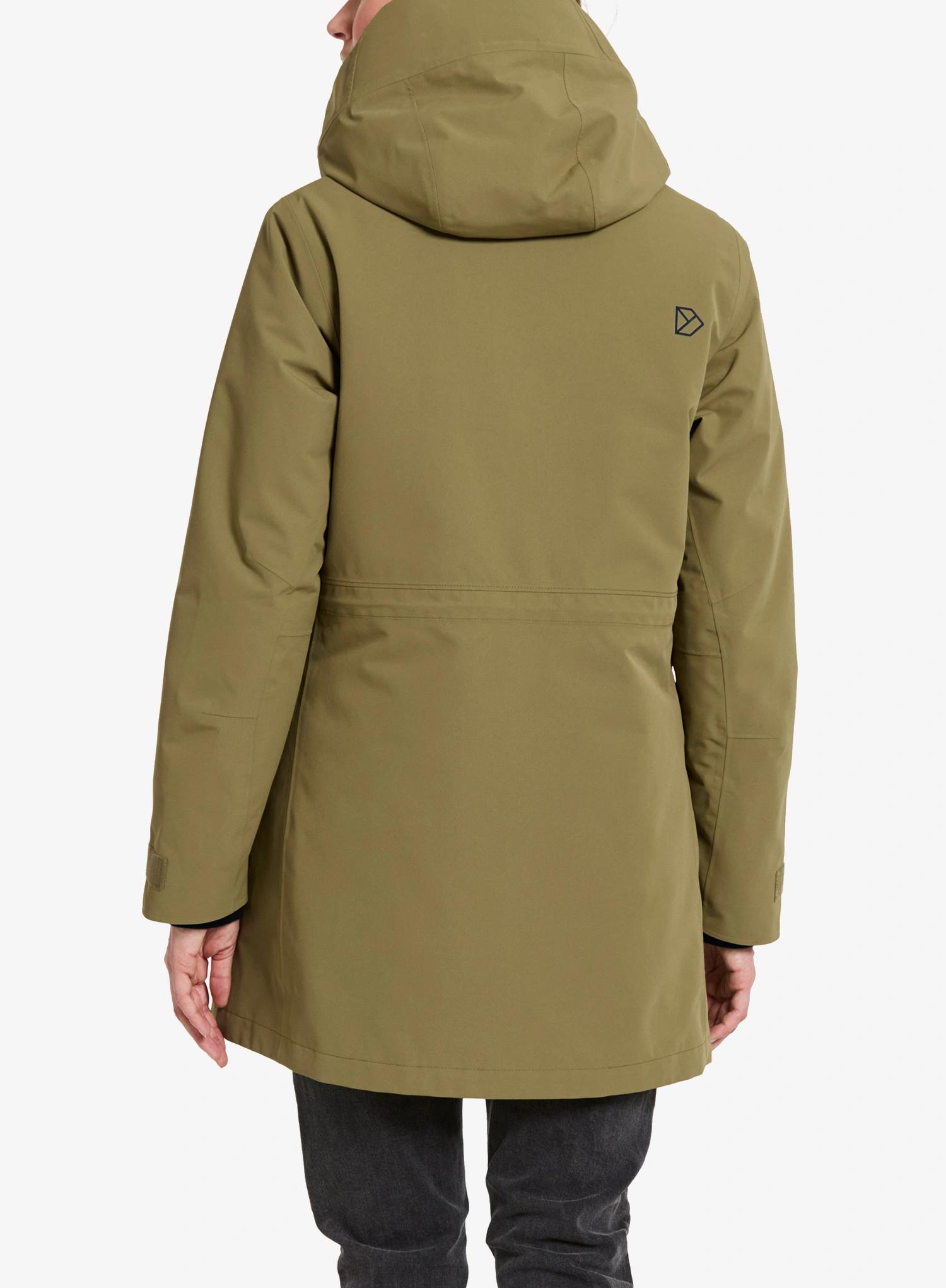 Ženska zimska parka Didriksons Harriet Parka - olive green