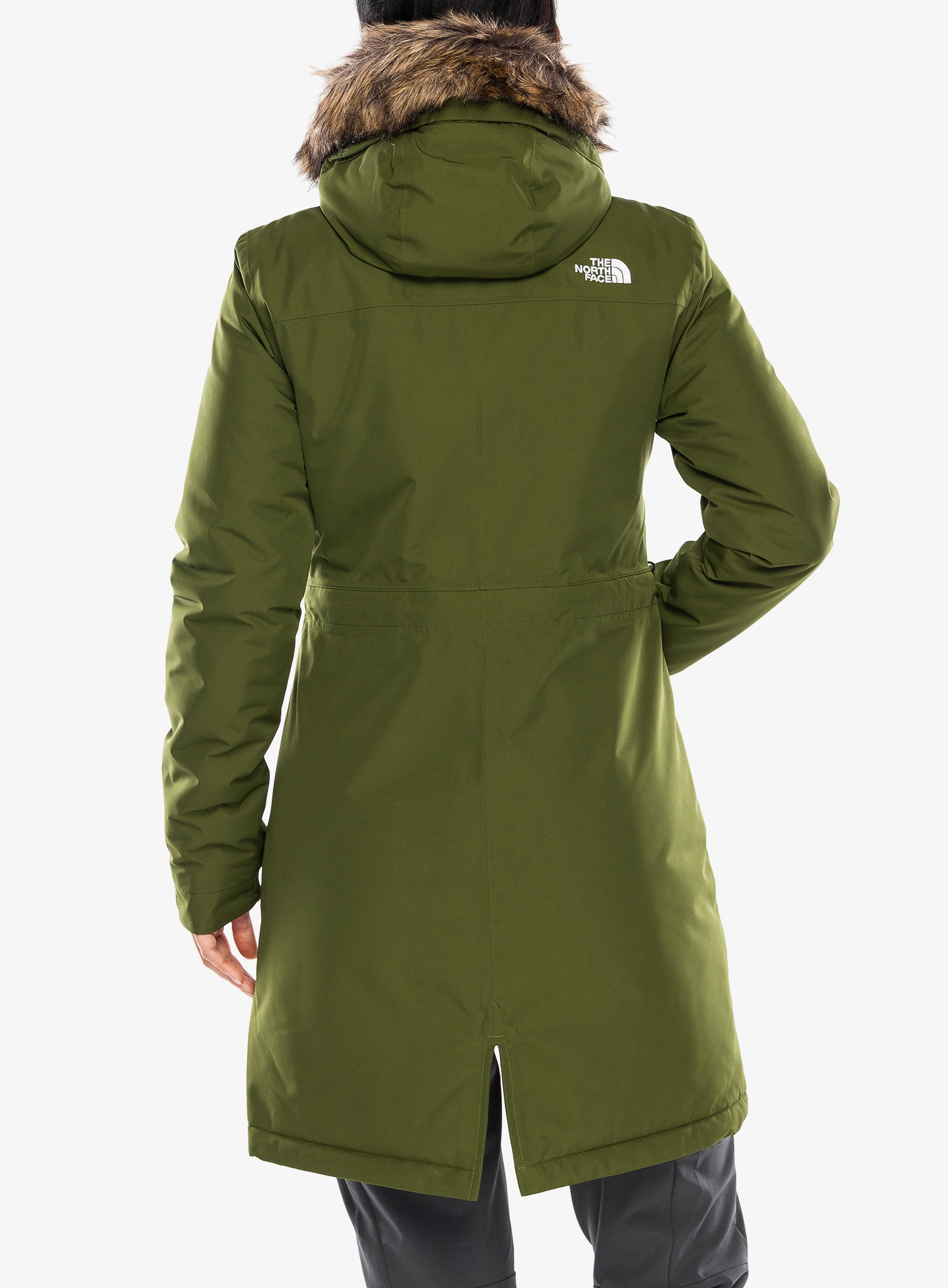 Ženska zimska parka The North Face Zaneck Parka - woodland green