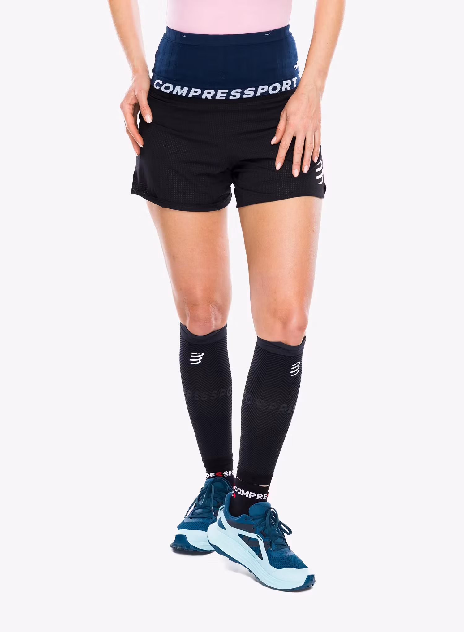 Pojas za trčanje Compressport Free Belt - blues/indigo
