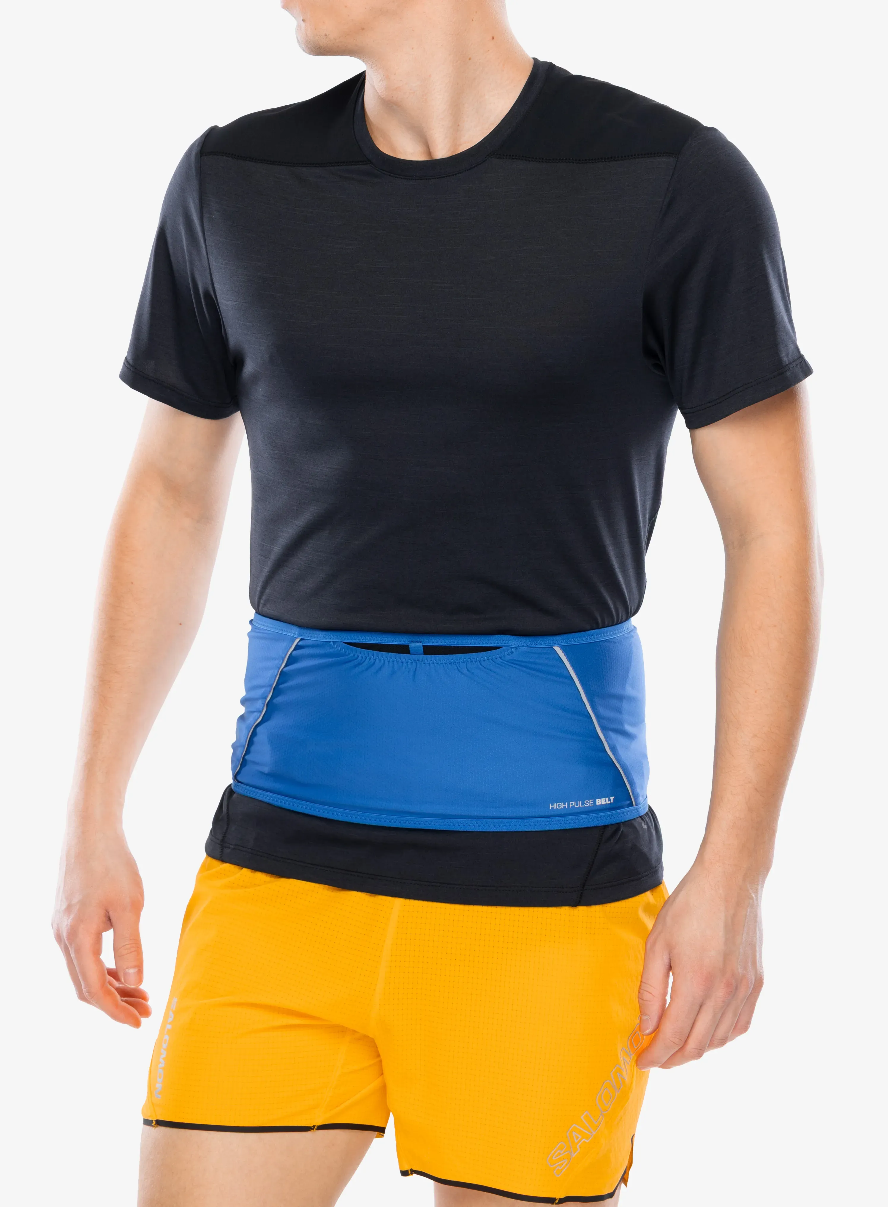 Pojas za trčanje Salomon High Pulse Belt - nautical blue