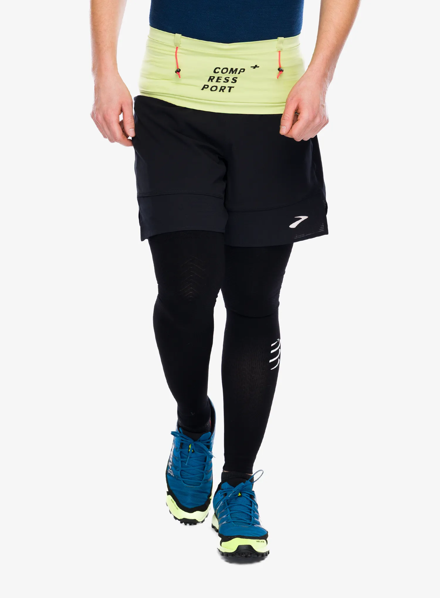 Pojas za trčanje Compressport Free Belt Pro - nile