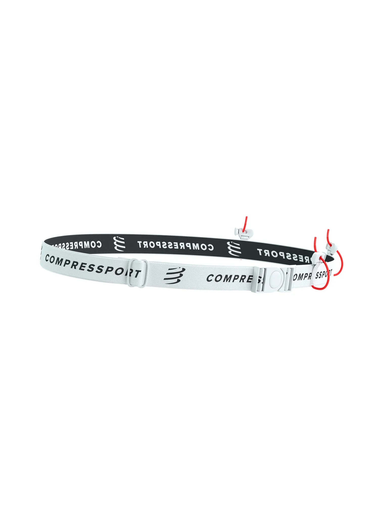 Pojas za trčanje Compressport Race Belt - white