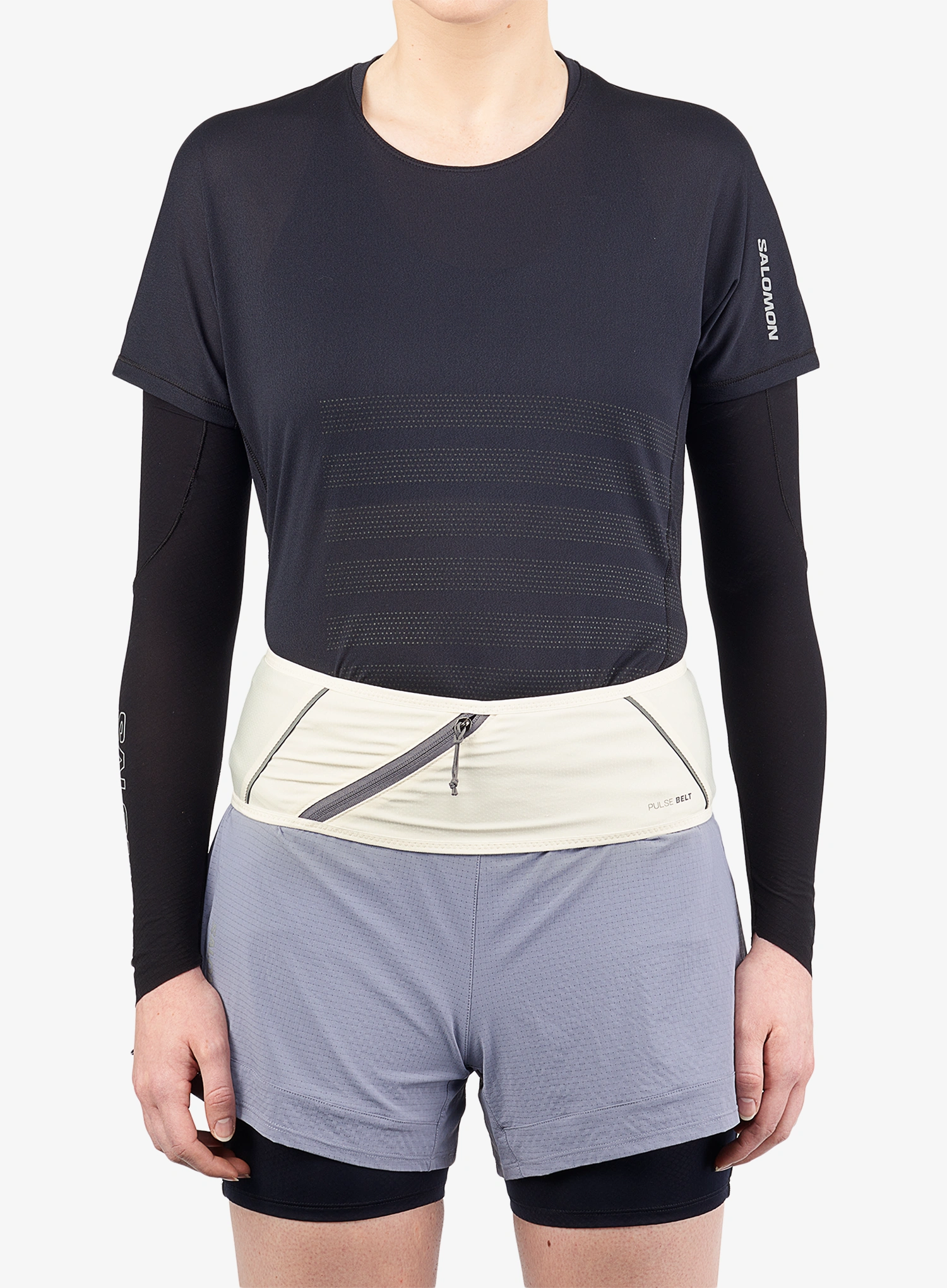 Pojas za trčanje Salomon Pulse Belt - icicle/castelrock