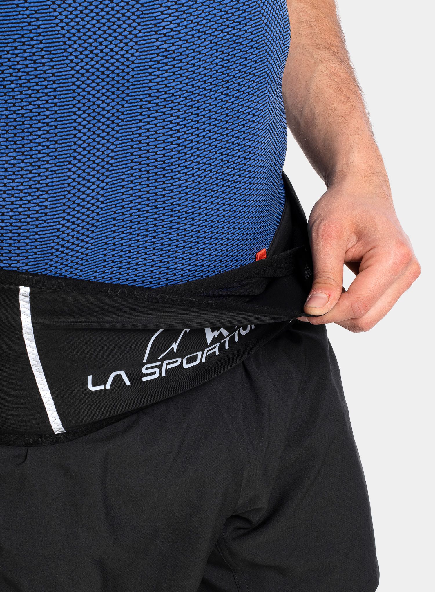 Pojas za trčanje La Sportiva Run Belt - black/cloud