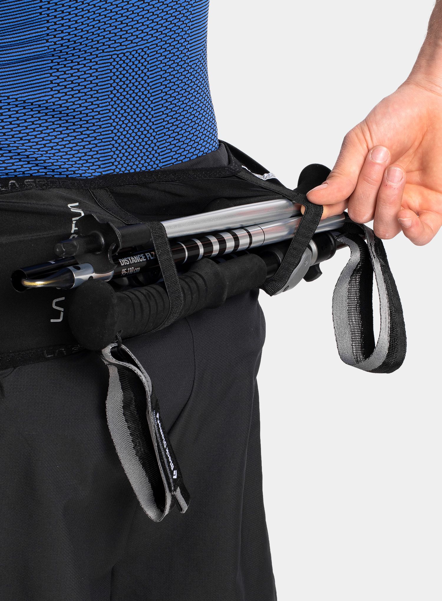 Pojas za trčanje La Sportiva Run Belt - black/cloud