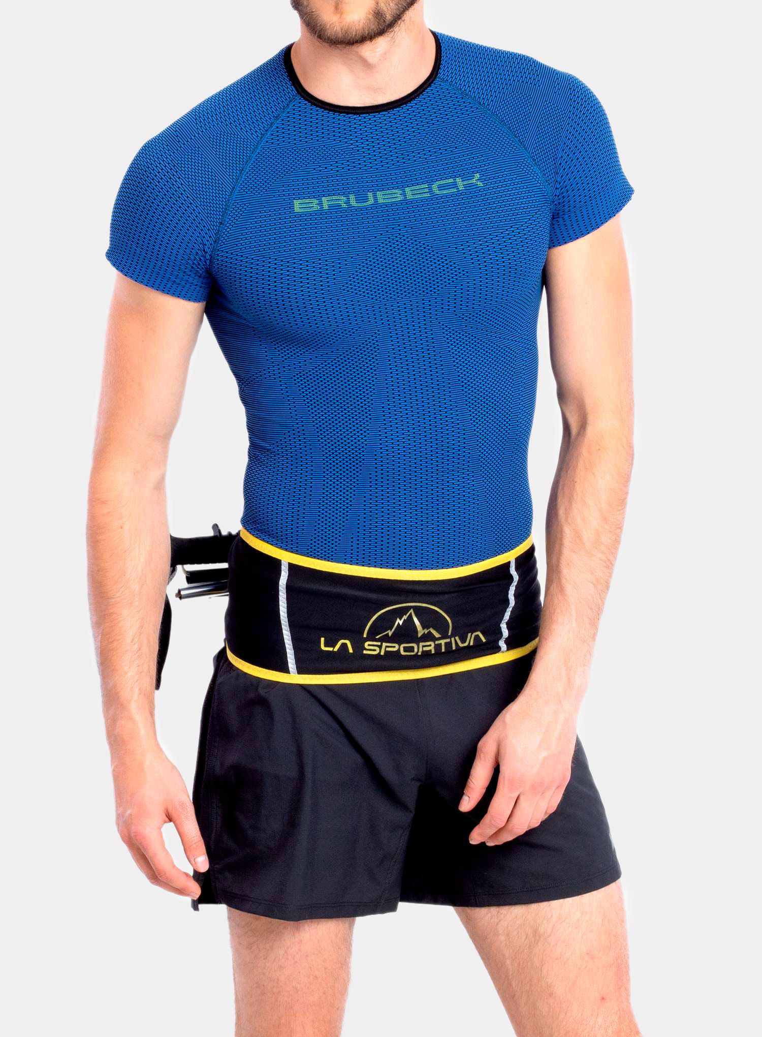 Pojas za trčanje La Sportiva Run Belt - black/yellow