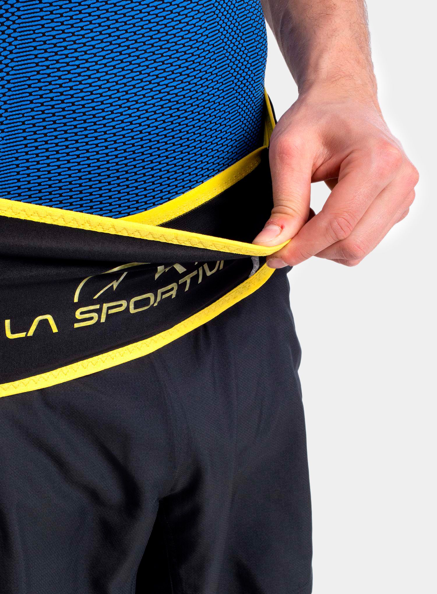 Pojas za trčanje La Sportiva Run Belt - black/yellow