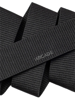 Remen za hlače Arcade Aero - black