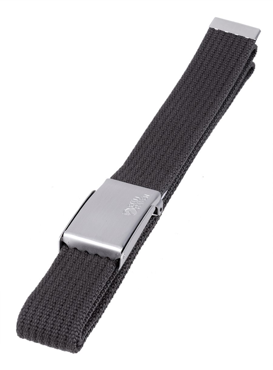 Remen za hlače Fjallraven Merano Canvas Belt - dark grey