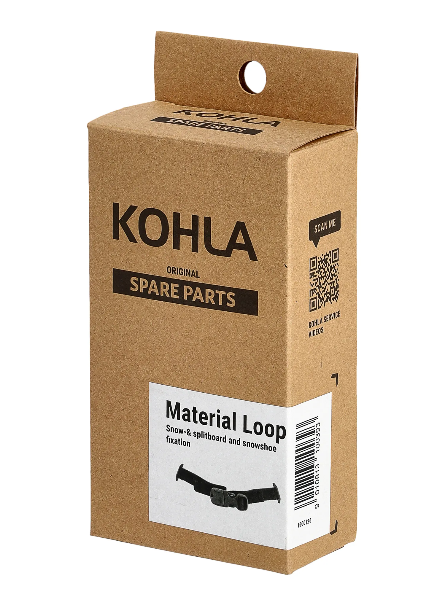 Remeni za pričvršćivanje Kohla Material Loop - black