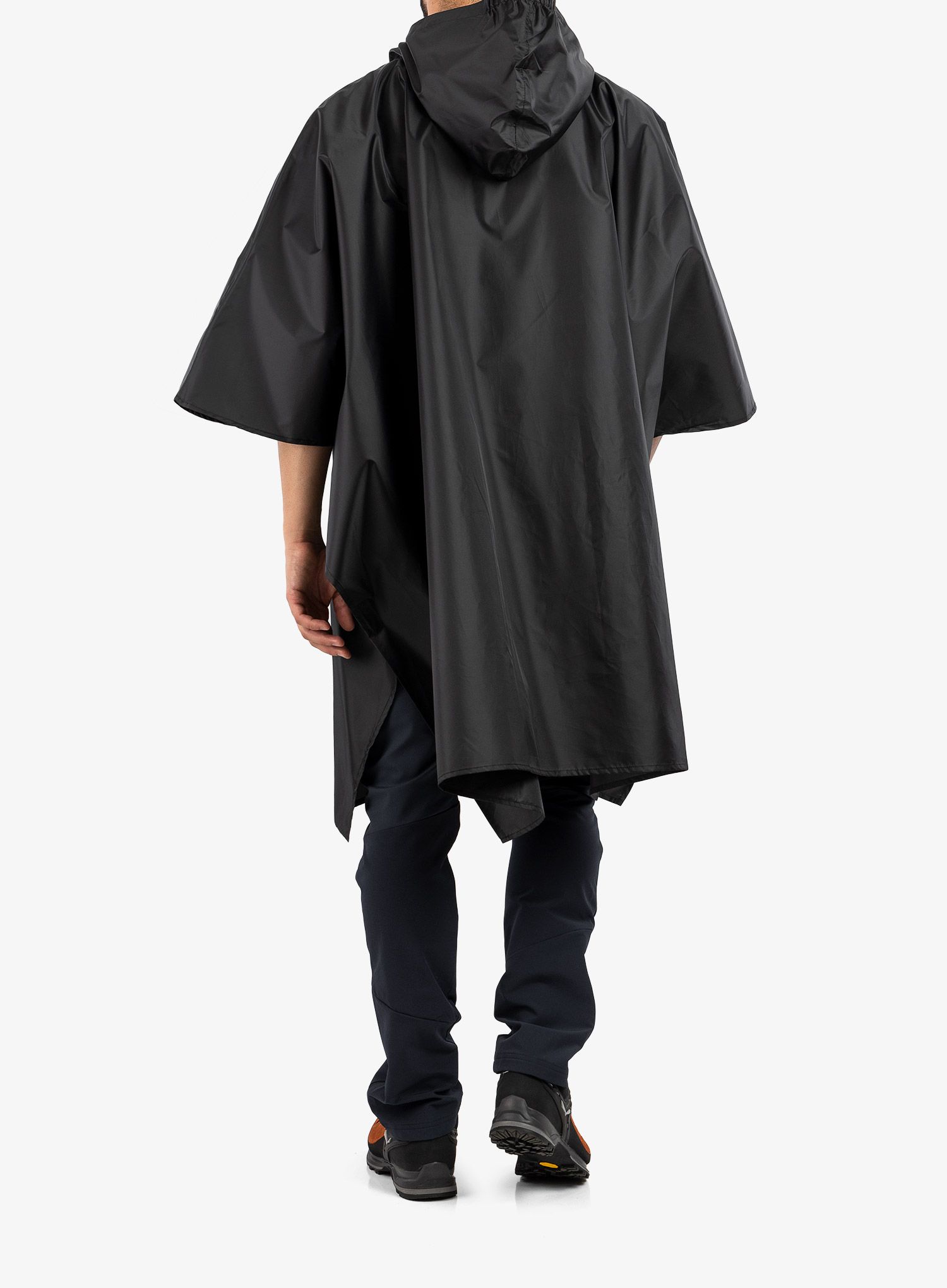 Planinarski ogrtač Trekmates Poncho Basic - black