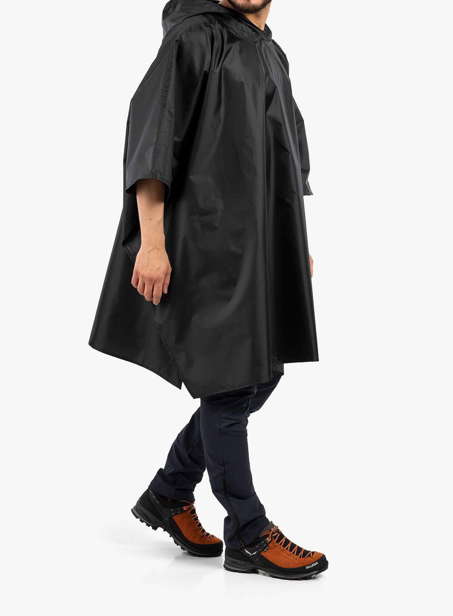 Planinarski ogrtač Trekmates Poncho Basic - black