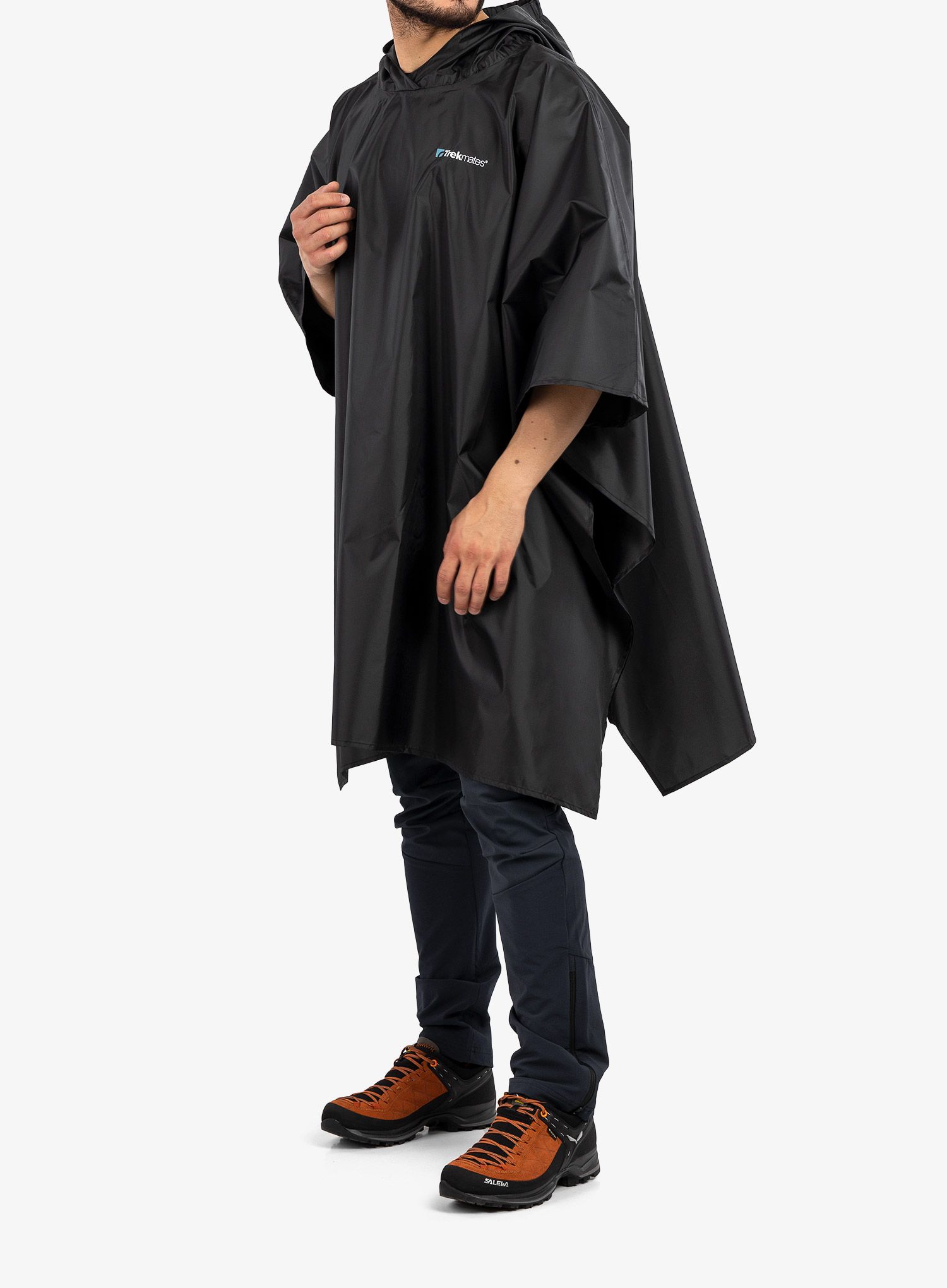 Planinarski ogrtač Trekmates Poncho Basic - black