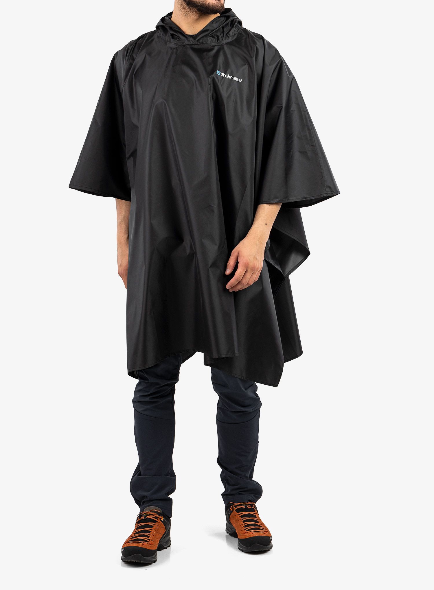 Planinarski ogrtač Trekmates Poncho Basic - black