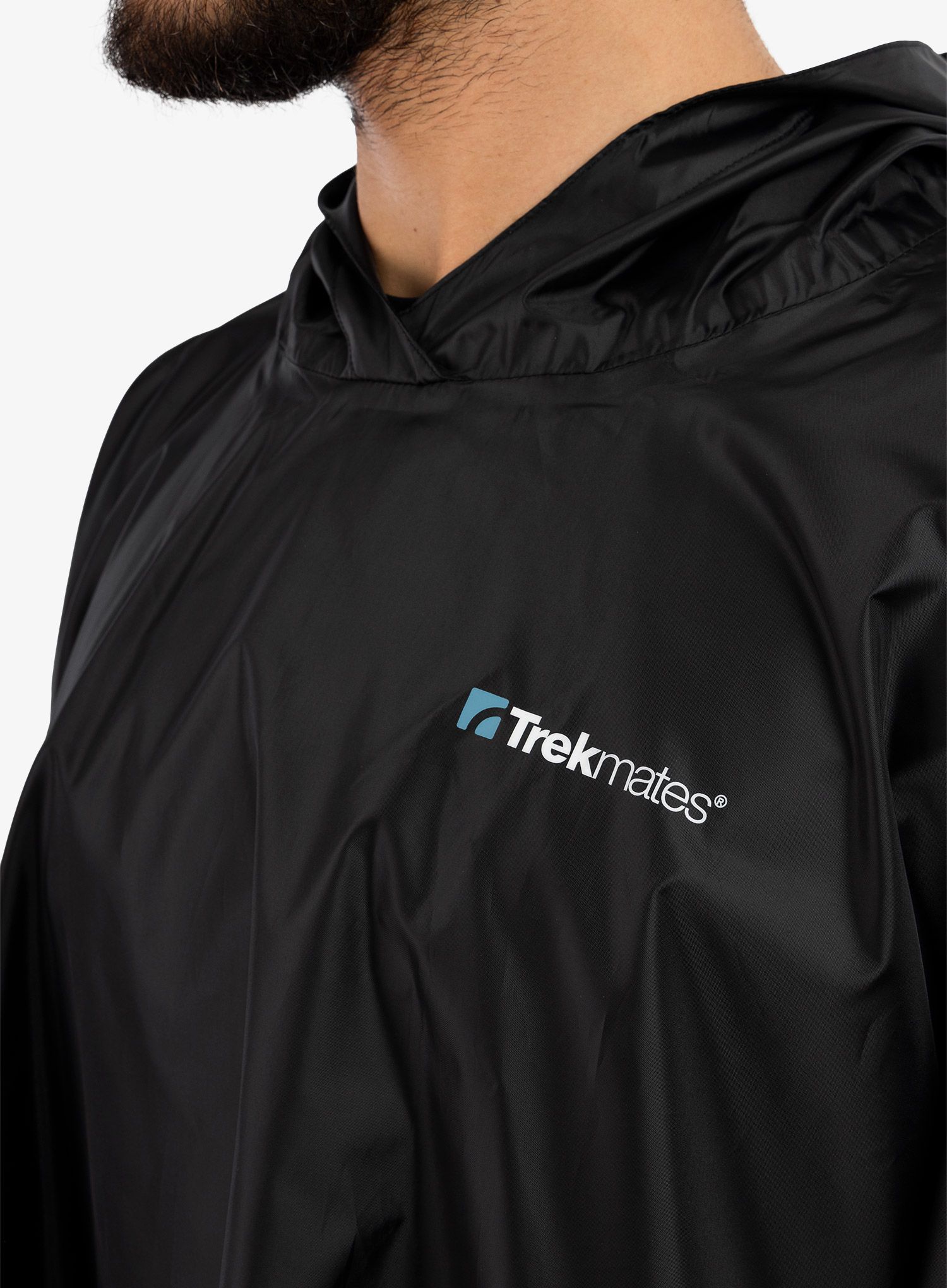 Planinarski ogrtač Trekmates Poncho Basic - black