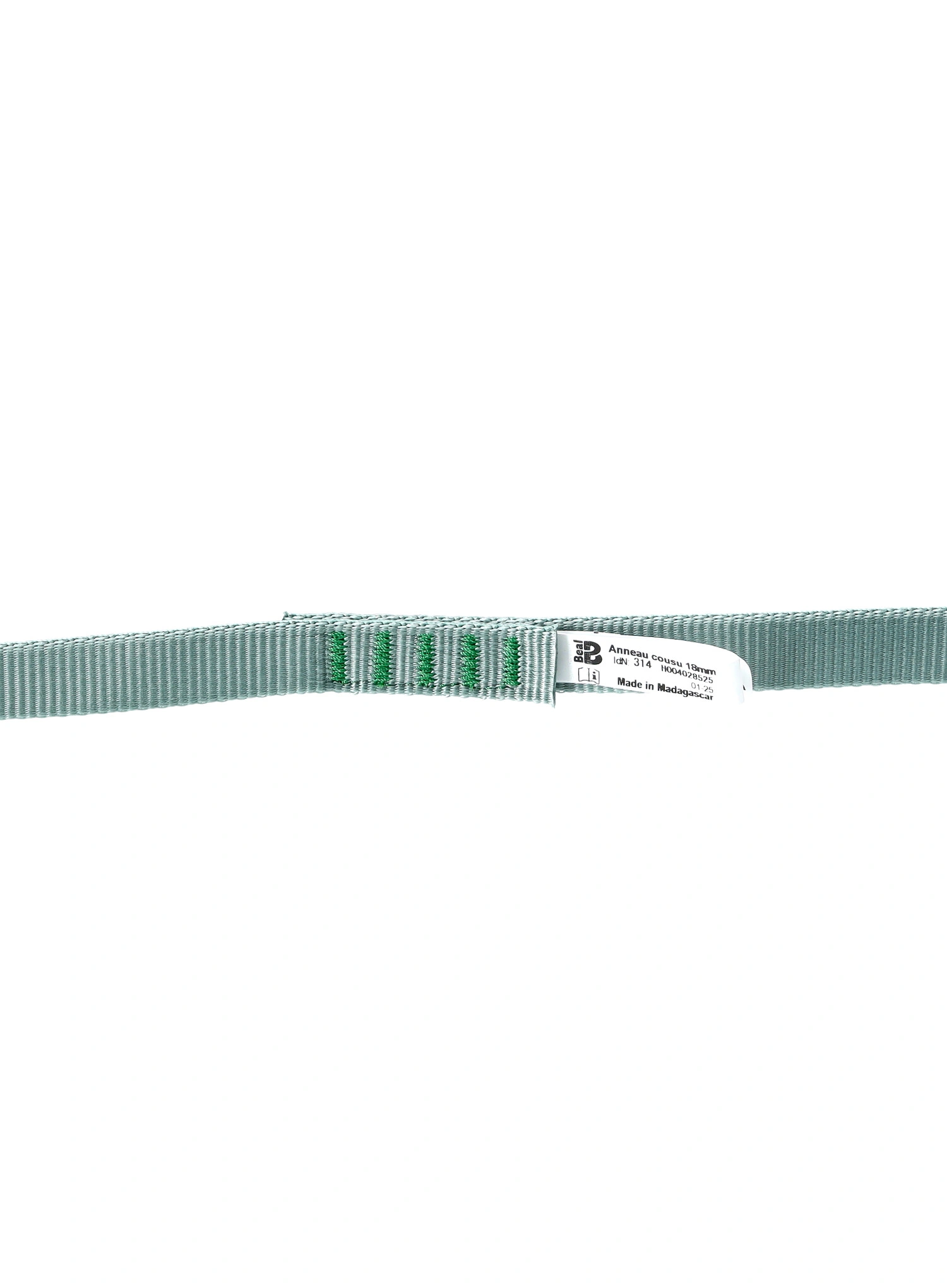 Petlja Beal 100 cm x 18 mm - grey