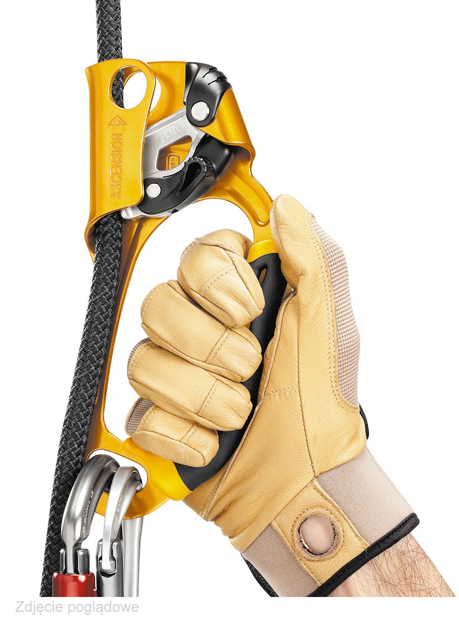Penjalica Petzl Ascension left (Poignee) - black/yellow