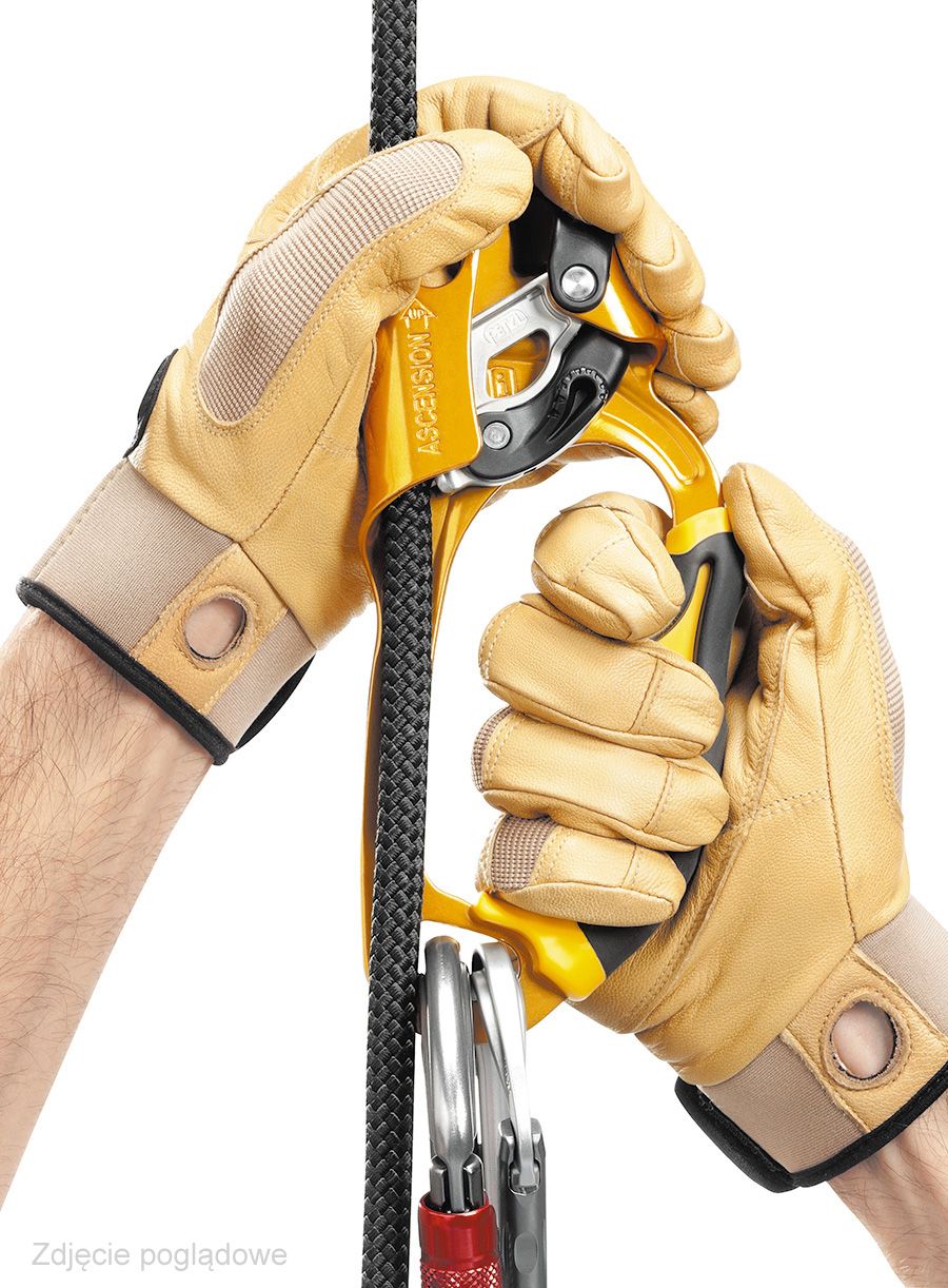 Penjalica Petzl Ascension left (Poignee) - black/yellow