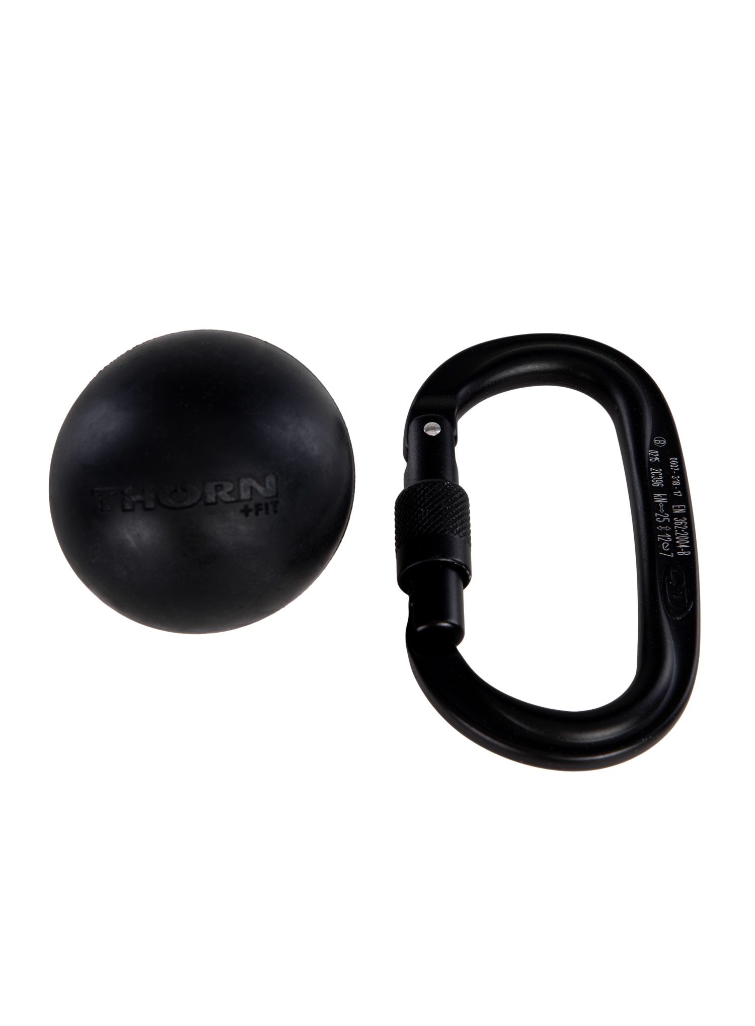 Lopta za masažu Thorn Fit Lacrosse - black