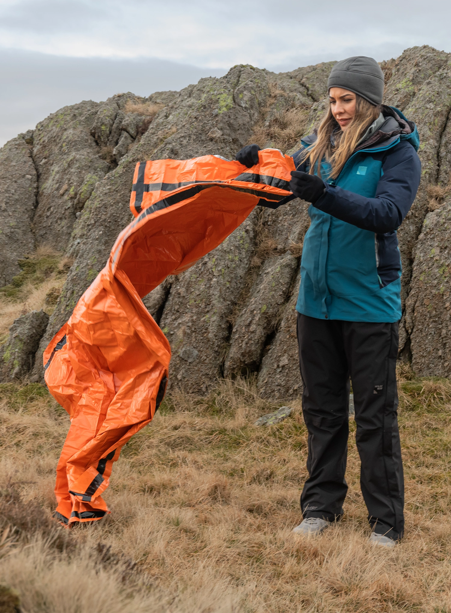 Astro folija Trekmates Emergency Bivi - orange