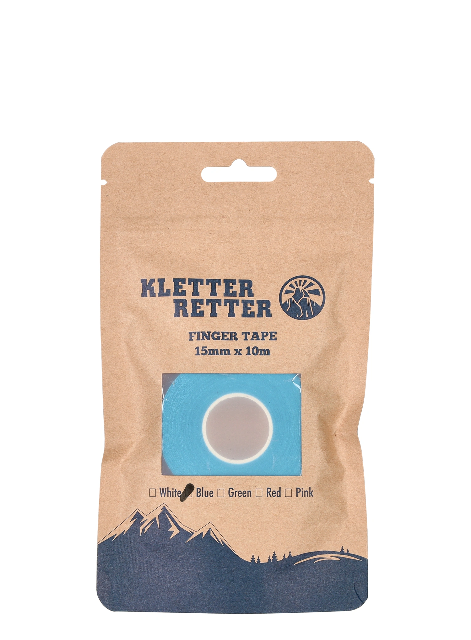 Penjačka traka Kletter Retter Finger Tape 15 mm 10 m - blue