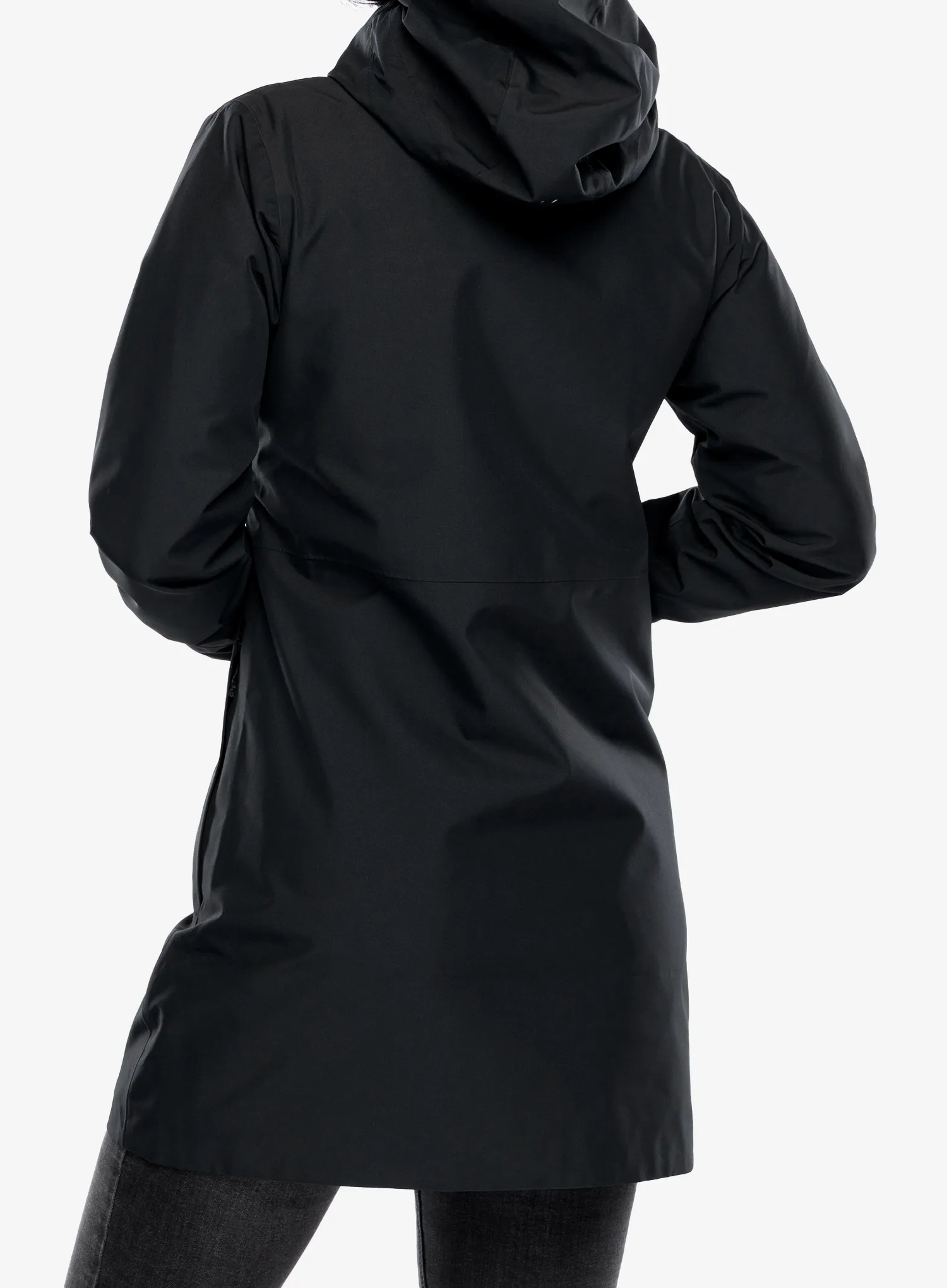 Ženska kišna parka Berghaus Omeara Long Shell Jacket - black/black