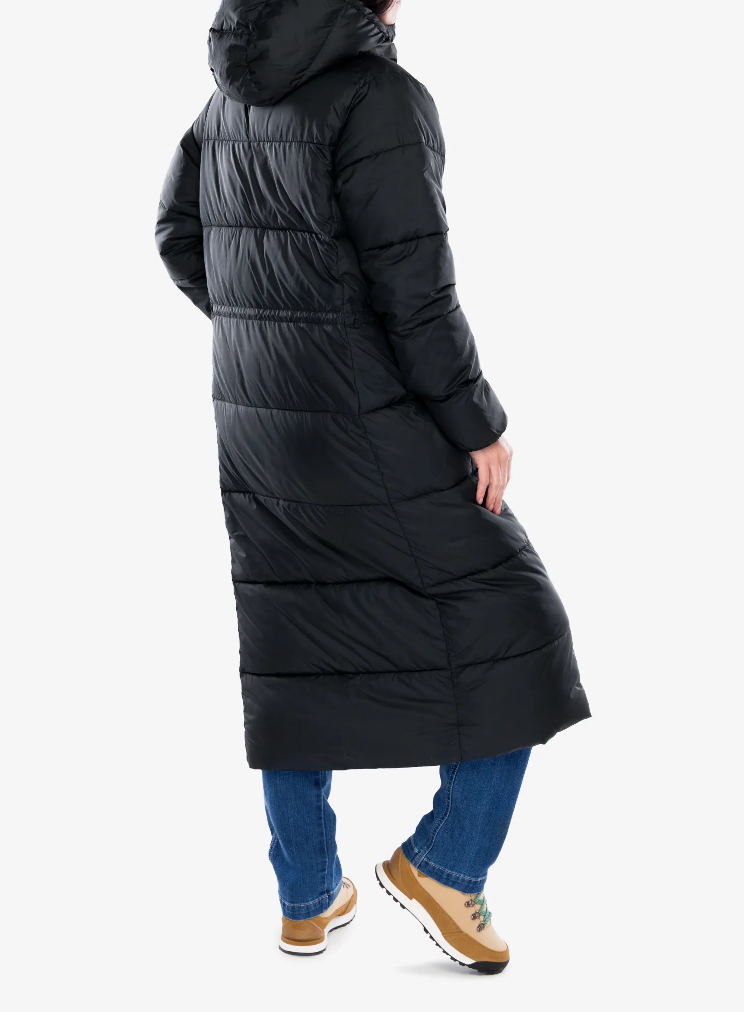 Ženski kaput Columbia Puffect II Long Jacket - black