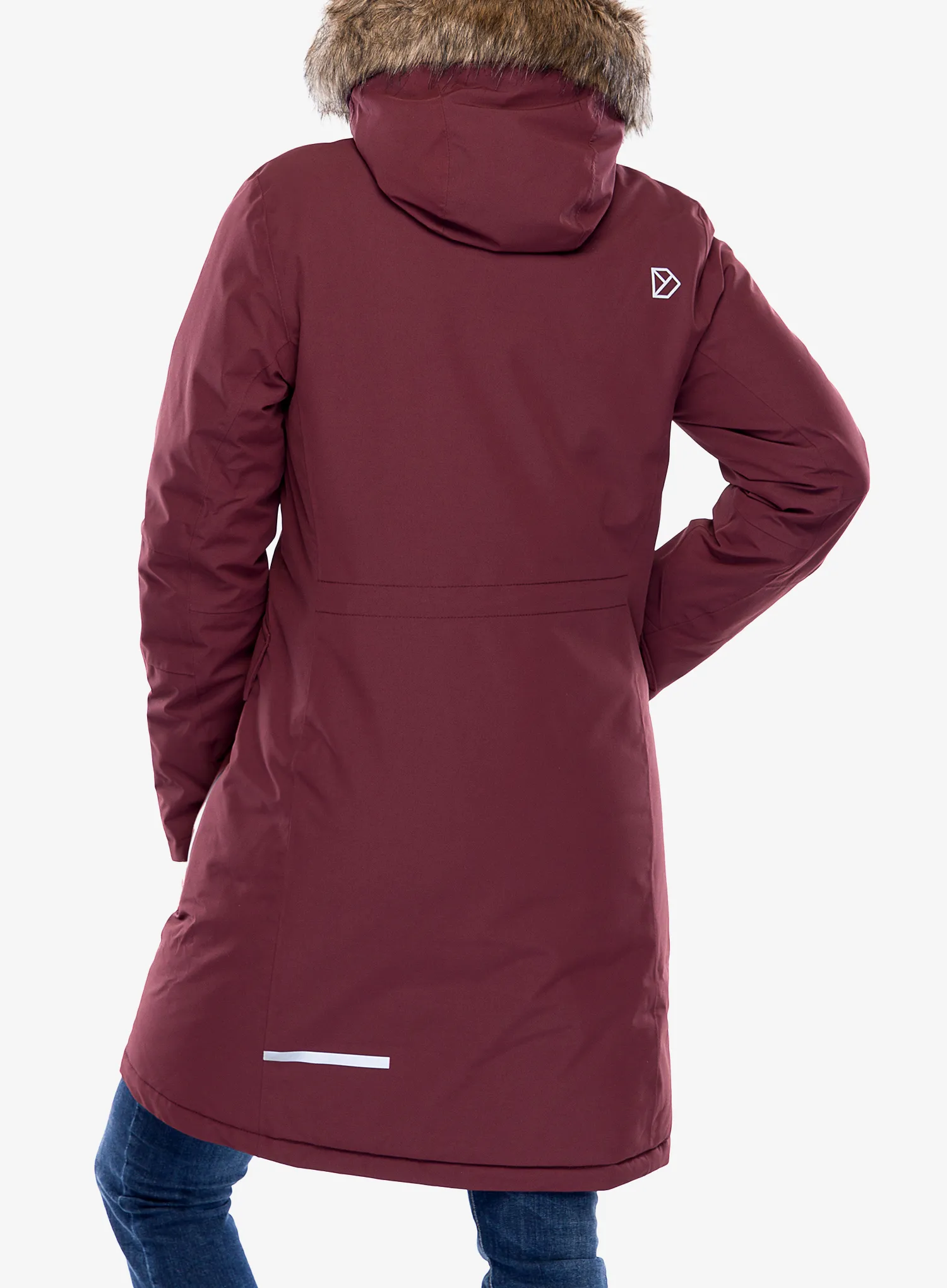 Ženska zimska jakna Didriksons Erika Parka 3 - old rust