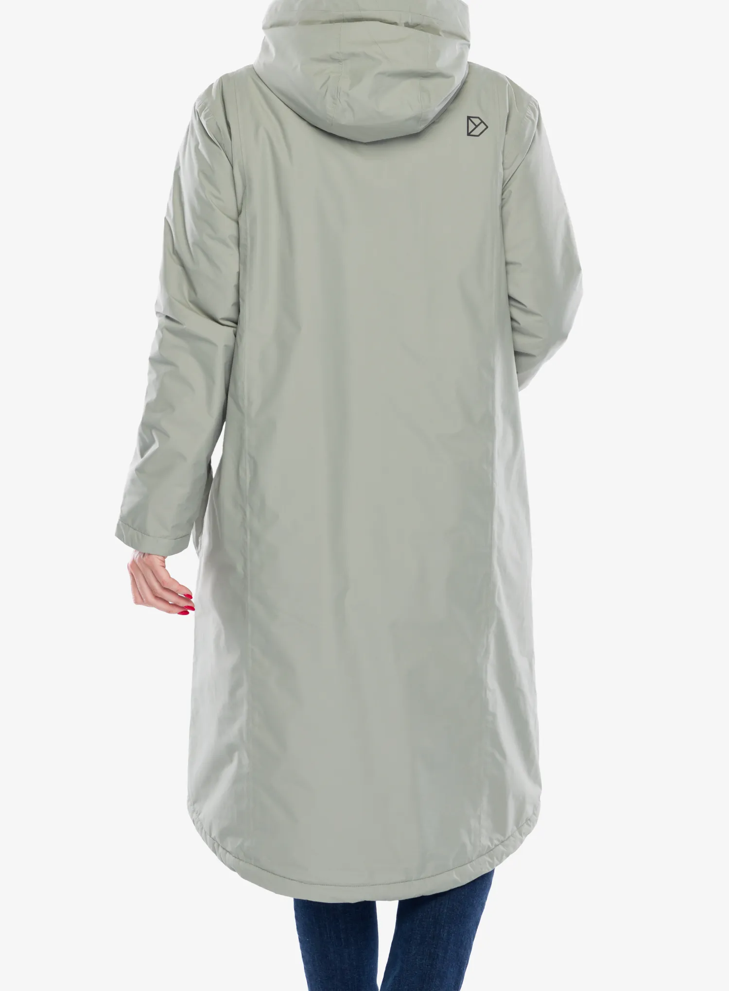 Jakna s postavom ženska Didriksons Fara Parka - wilted leaf