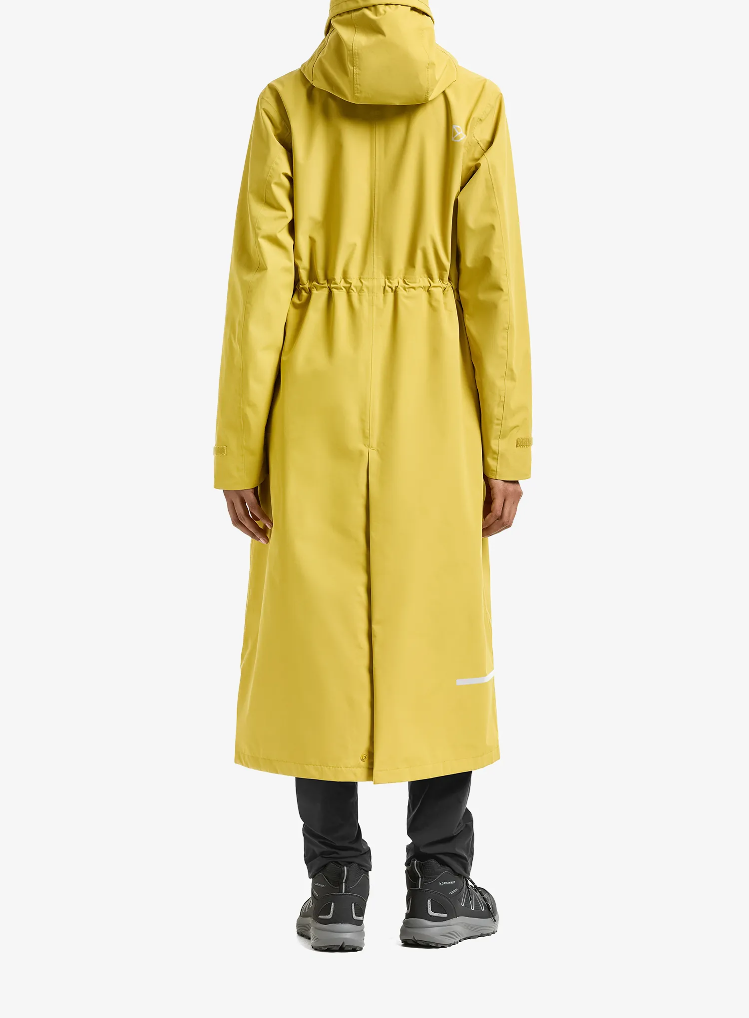 Ženski kaput Didriksons Nadja Parka Long 4 - yellow pollen