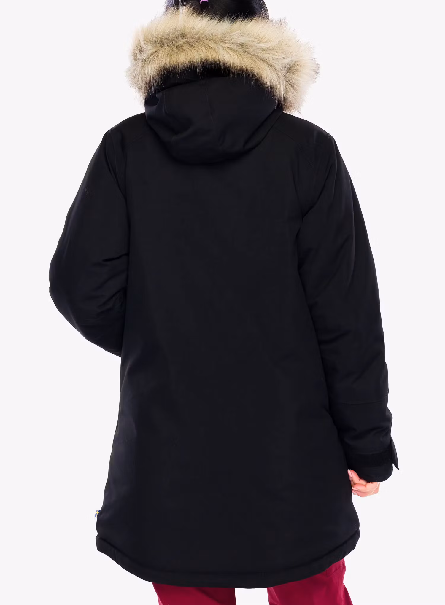 Ženska zimska parka Fjallraven Nuuk Parka - black/black