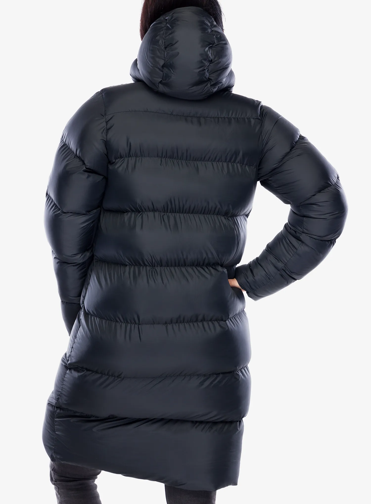 Ženski kaput Haglofs Long Mimic Parka - true black