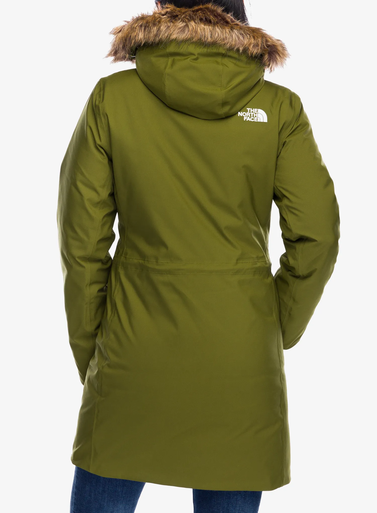 Ženska zimska parka The North Face Arctic Parka - forest olive