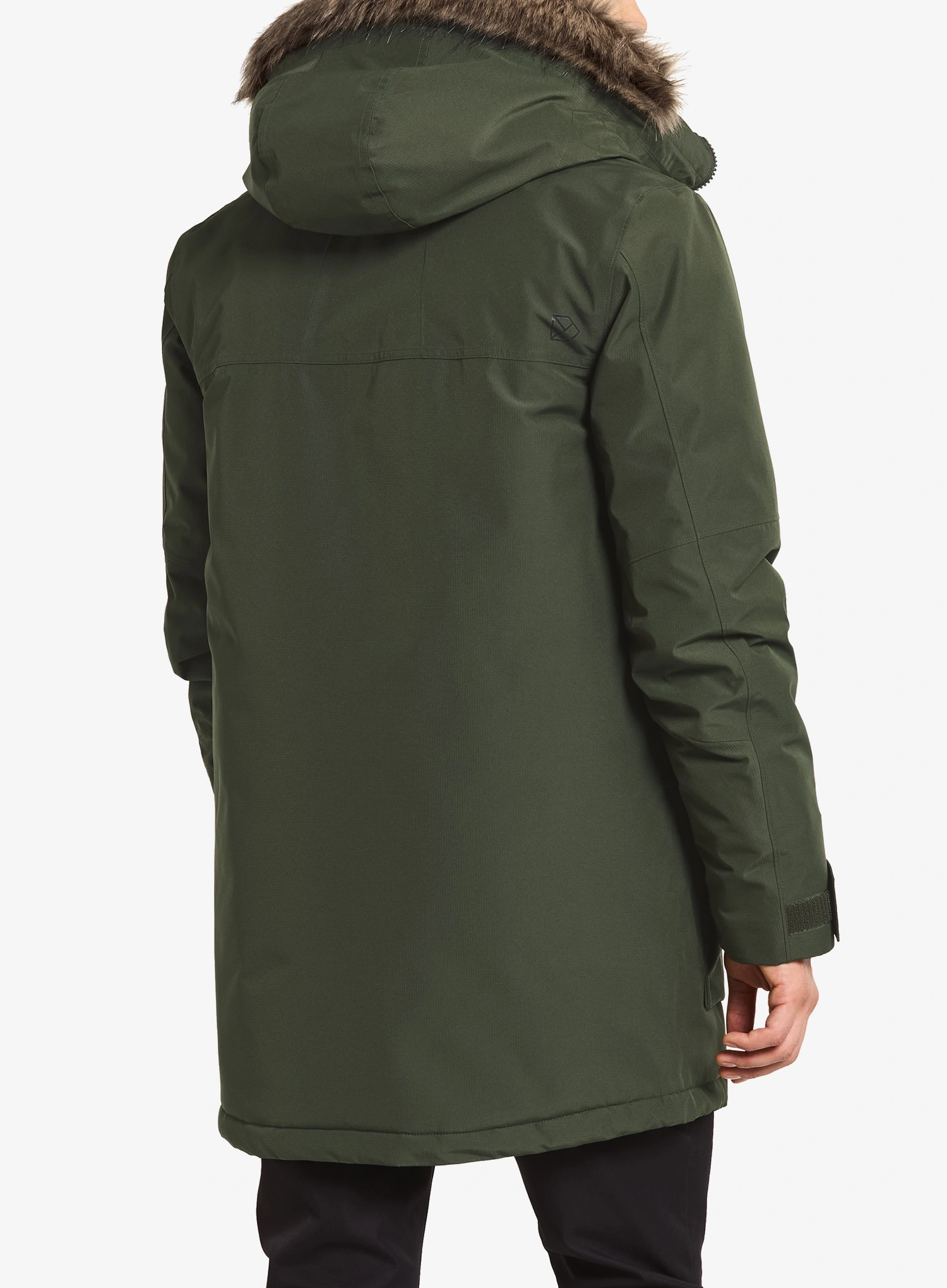 Jakna s postavom Didriksons Rick Parka 2 - deep green