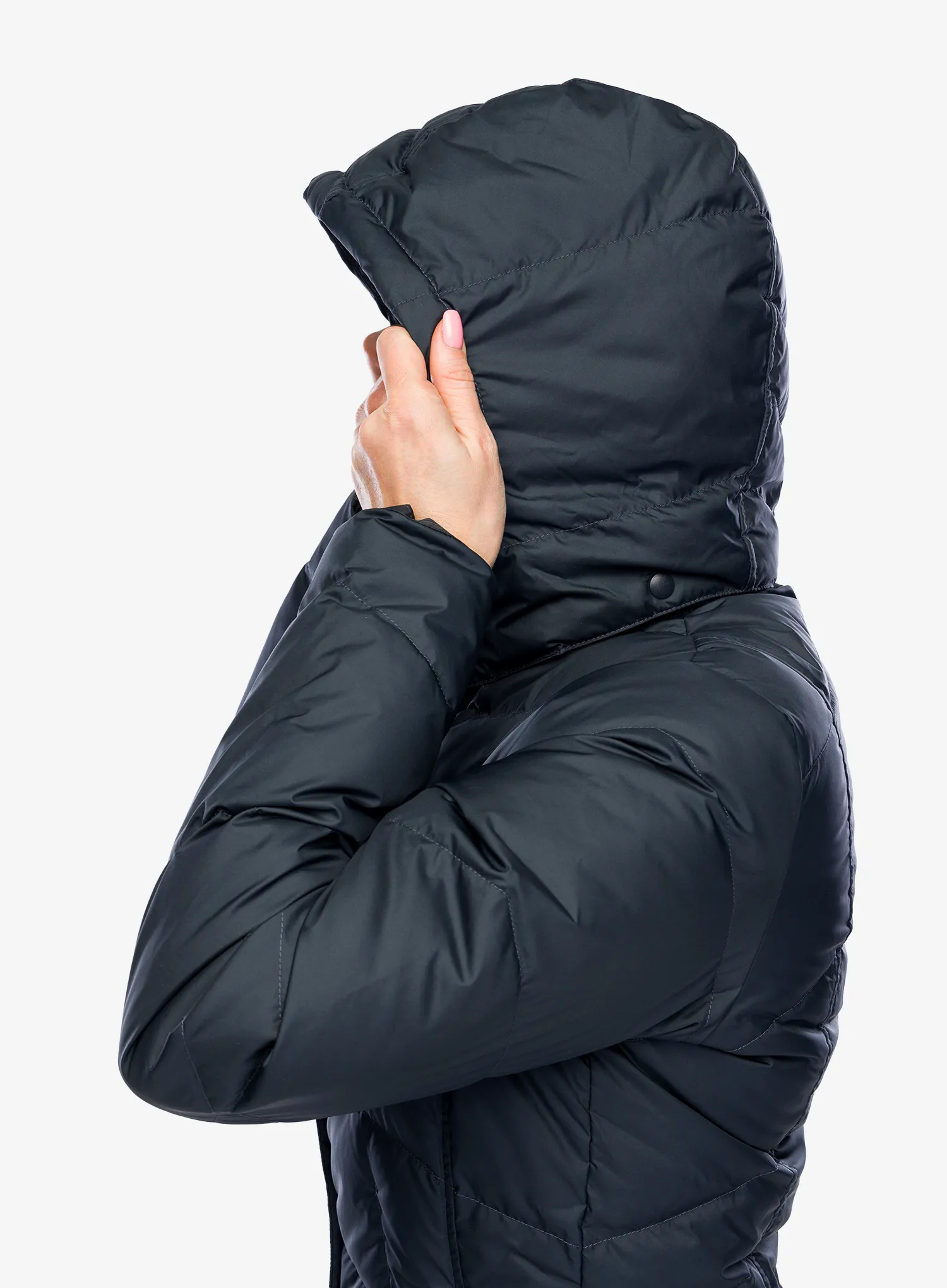 Ženski perjani kaput Patagonia Down With It Parka - smolder blue