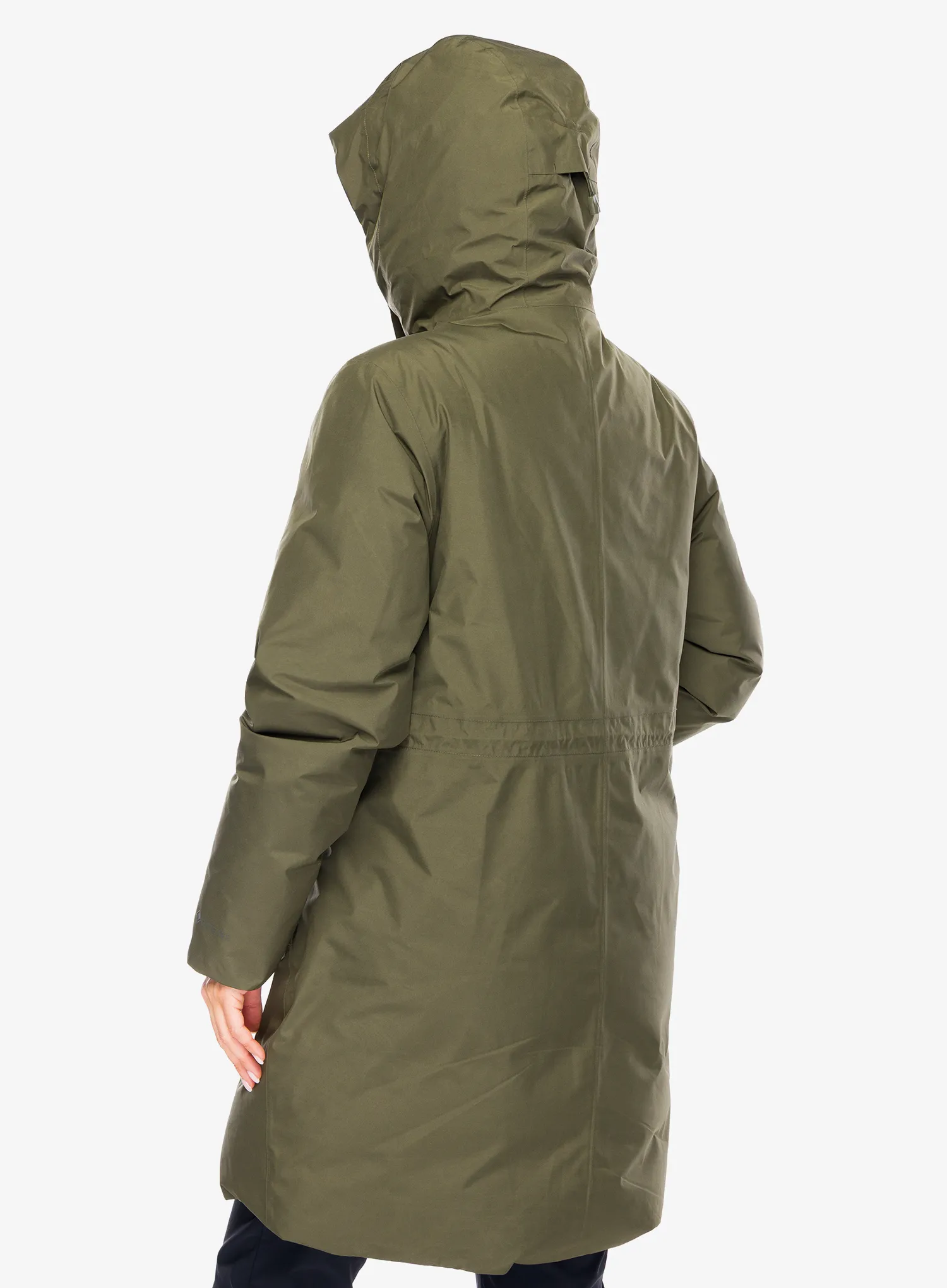 Ženska zimska parka Patagonia Stormshadow Parka - basin green
