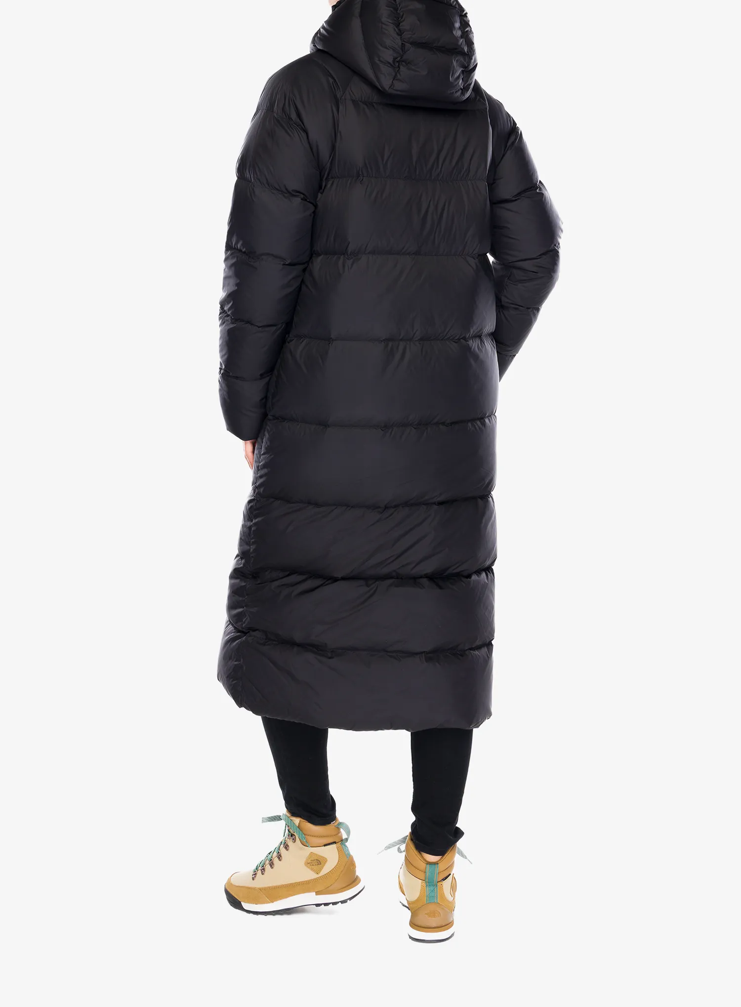 Ženski perjani kaput The North Face Hydrenalite City Long Down Hooded Parka - tnf black