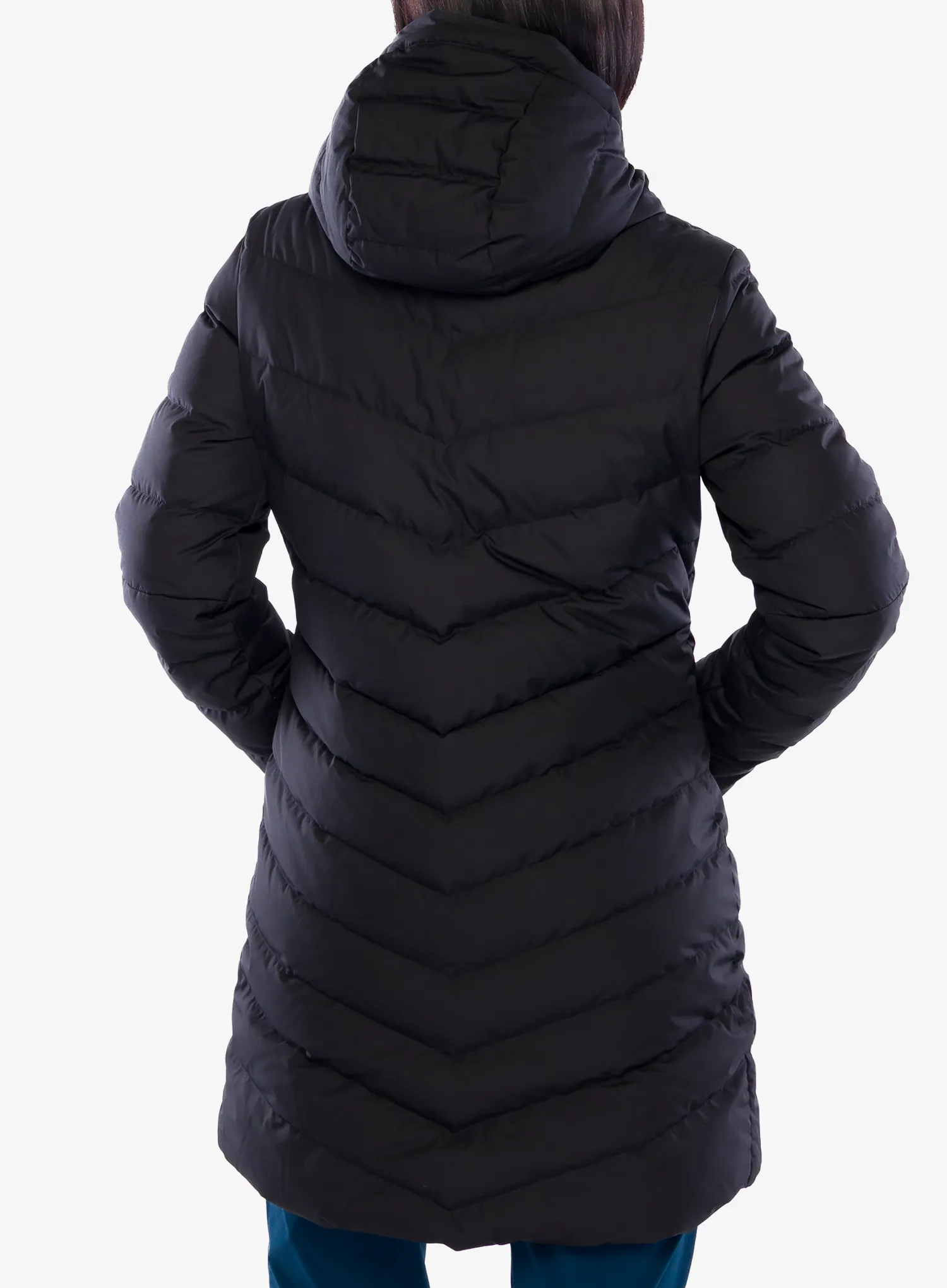 Ženski perjani kaput Vaude Annecy Down Coat - black uni