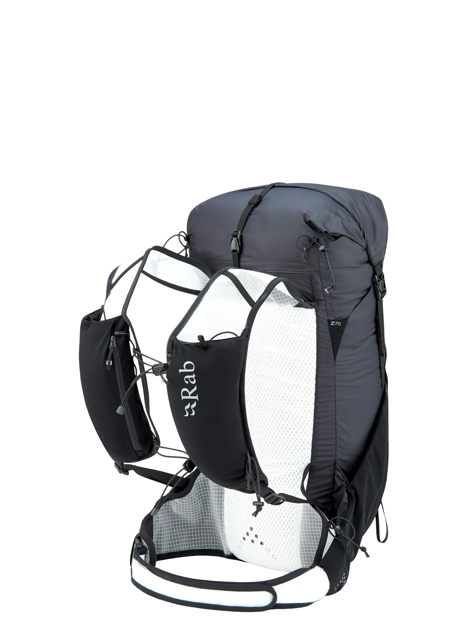 Ruksak za trčanje Rab Veil XP 20 - black