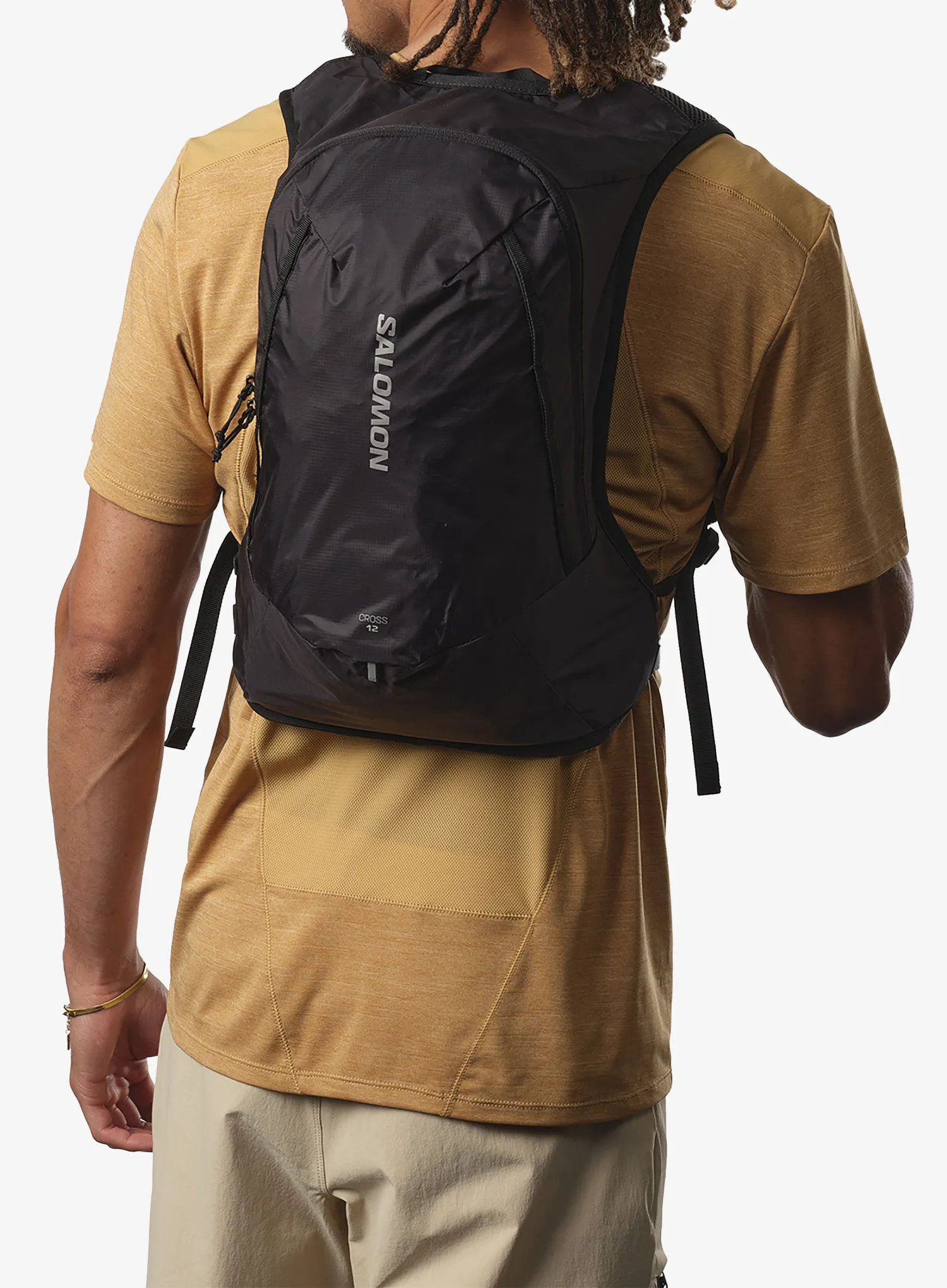 Ruksak za trčanje Salomon Cross 12 - black
