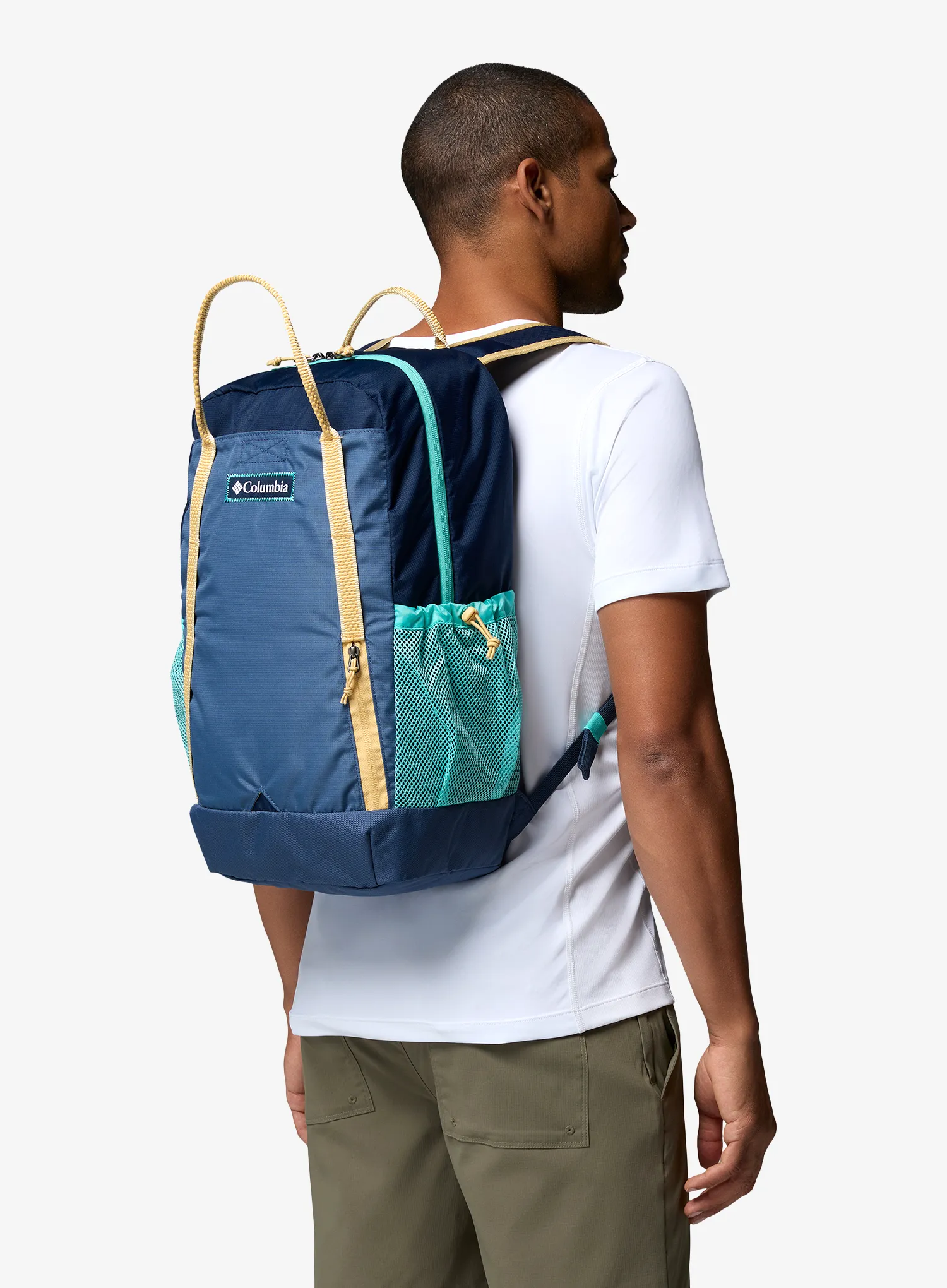 Ruksak Columbia Echo Mountain 25L Backpack - dark mountain/navy/sand dune