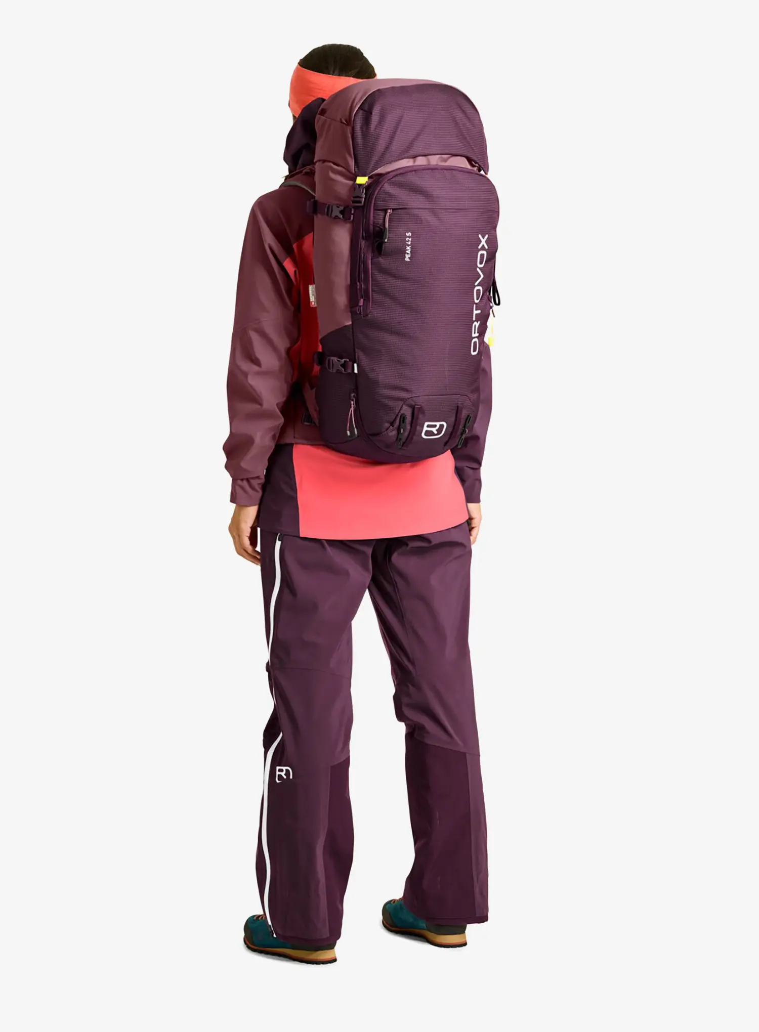 Ženski ruksak Ortovox Peak 42 S - wild berry