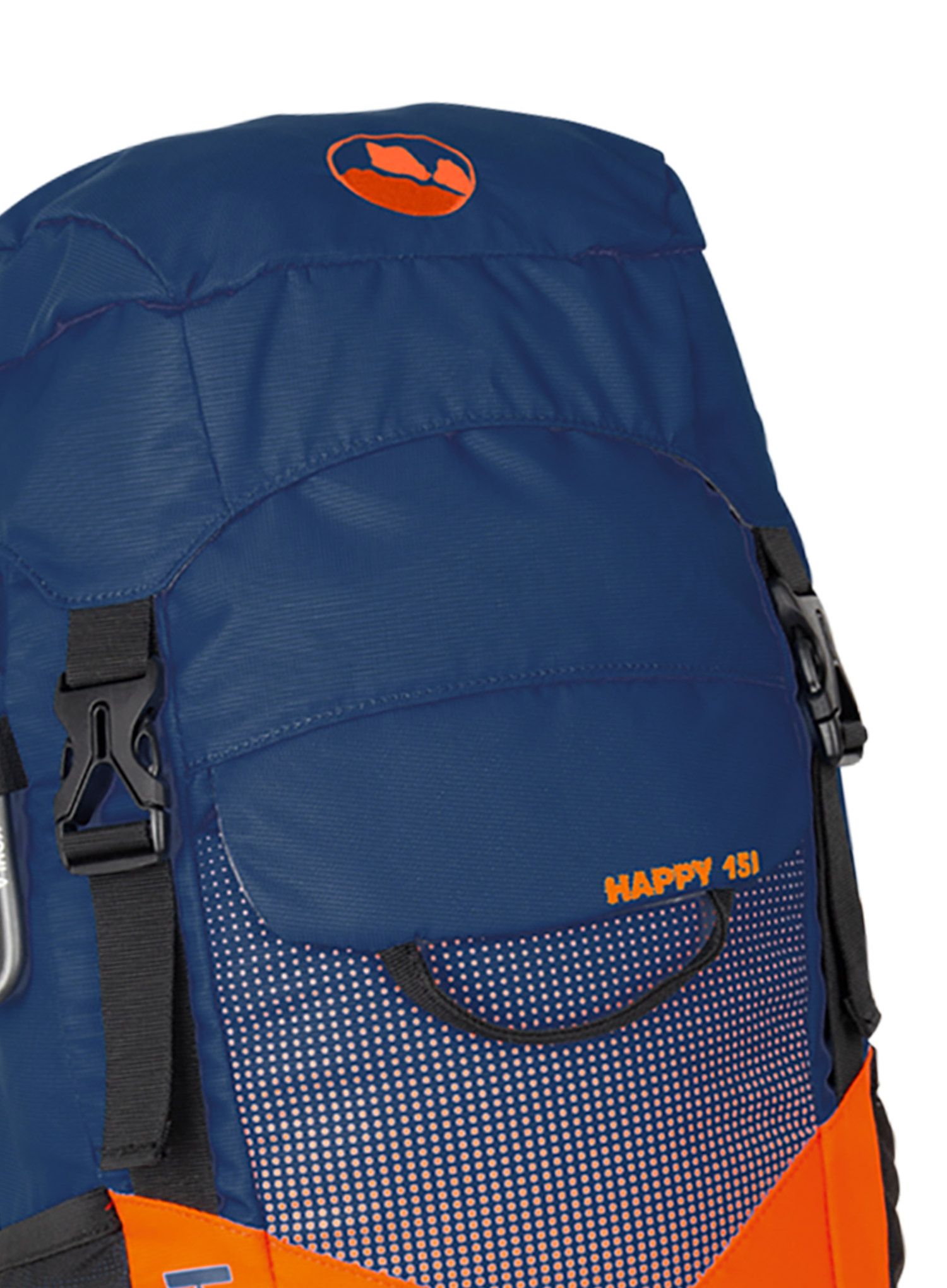 Dječji ruksak Kohla Happy 15L - navy peony/red orange