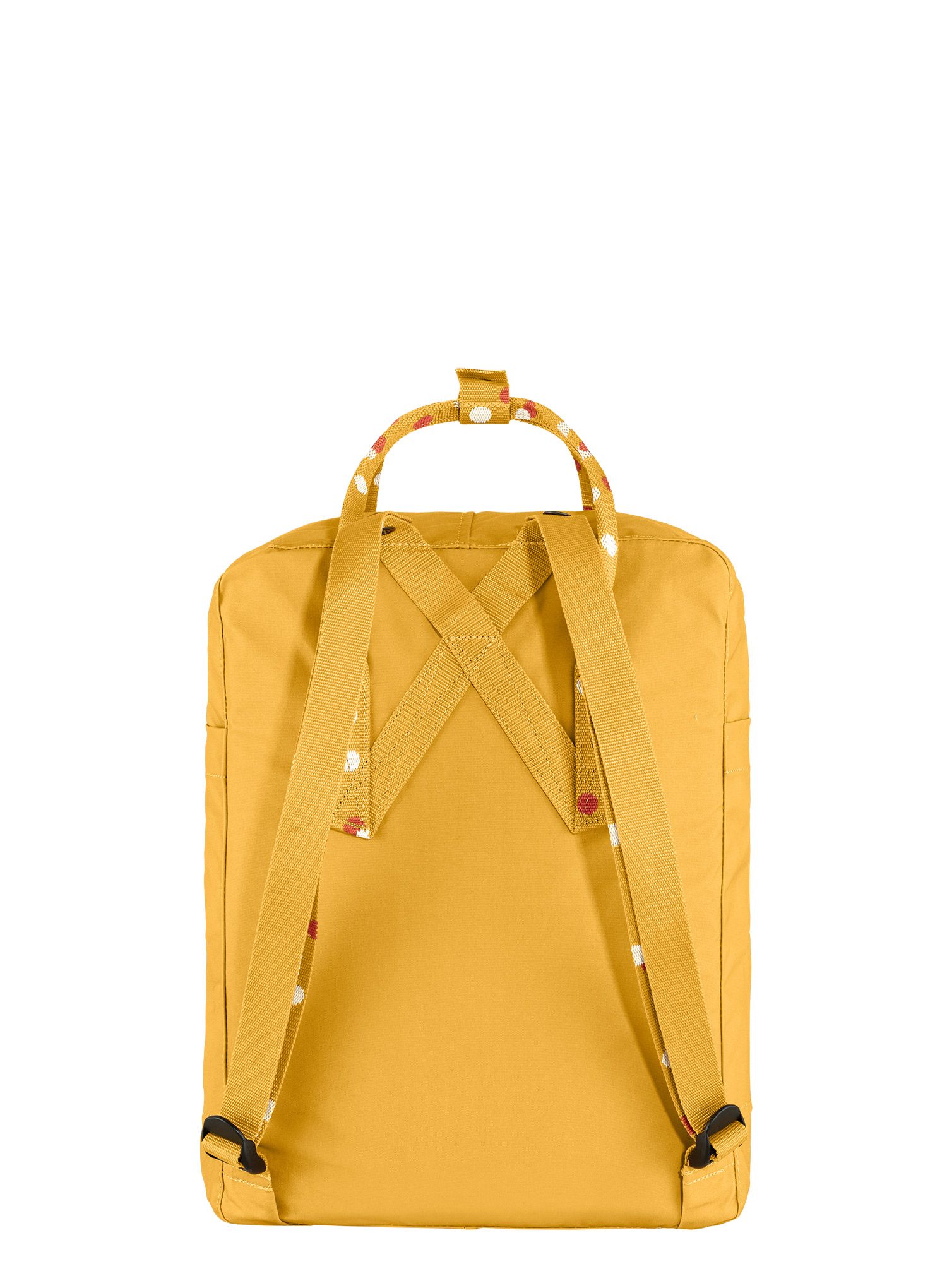 Ruksak Fjallraven Kanken - ochre/confetti pattern