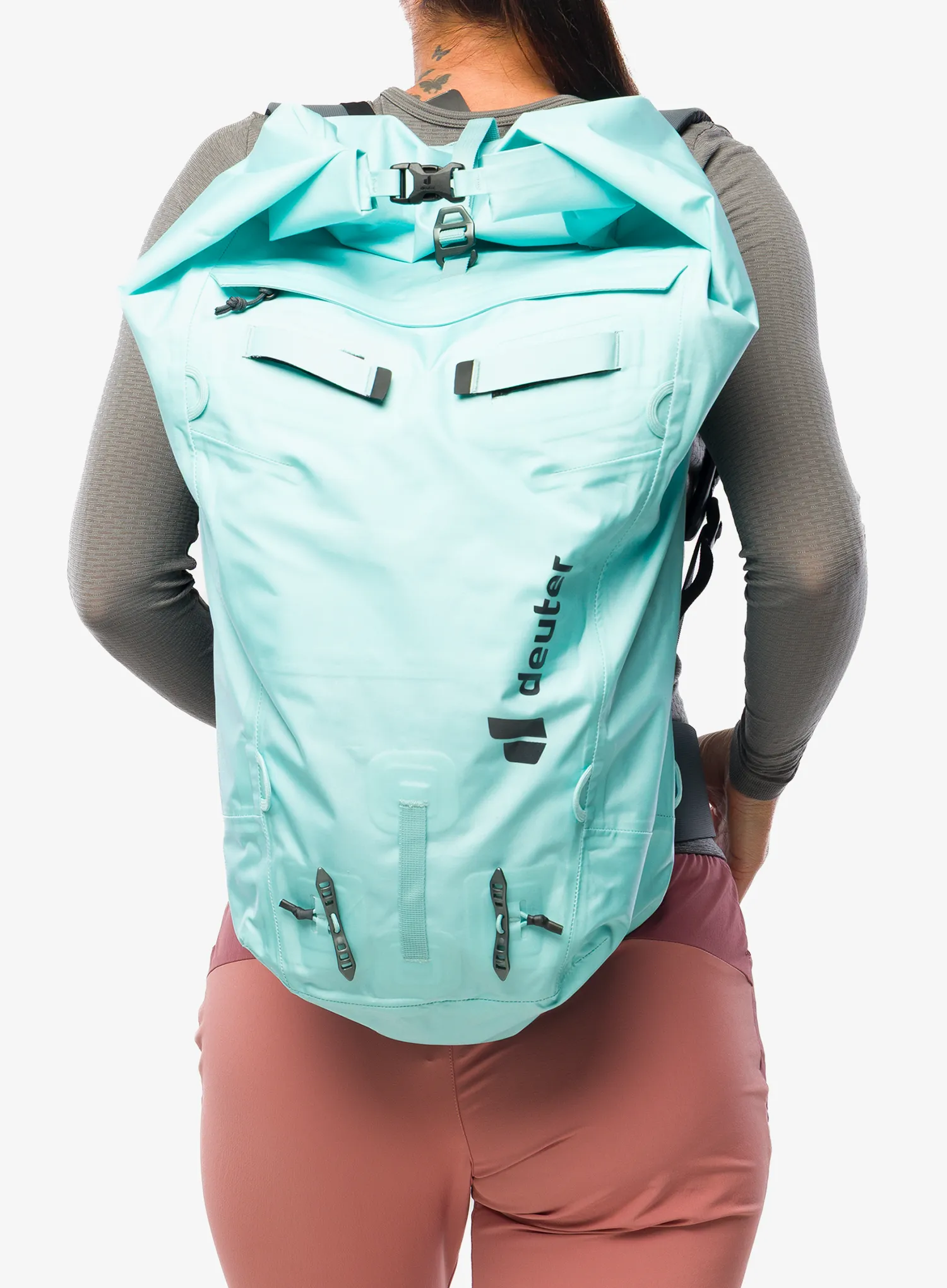 Ženski planinarski ruksak Deuter Durascent 28 SL - glacier/graphite